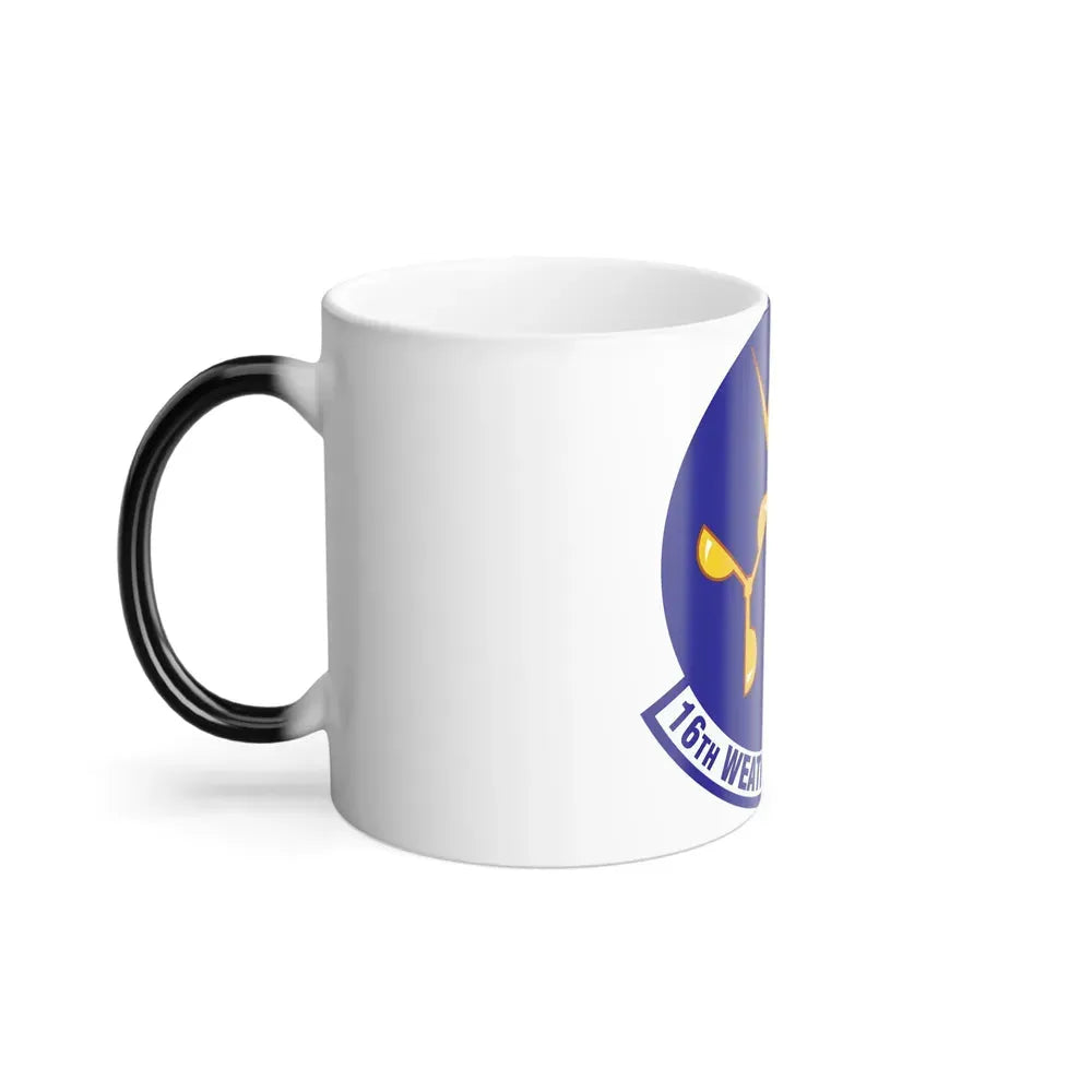 16 Weather Squadron AFWA (U.S. Air Force) Color Changing Coffee Mug - Go Mug Yourself