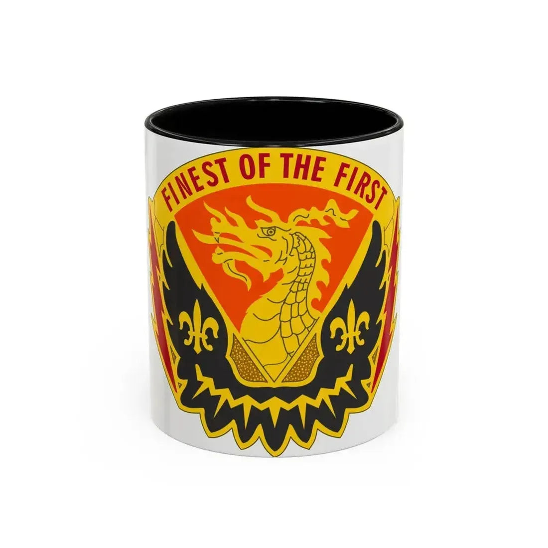 160 Signal Brigade 2 (U.S. Army) Accent Coffee Mug 11oz Black - Go Mug Yourself