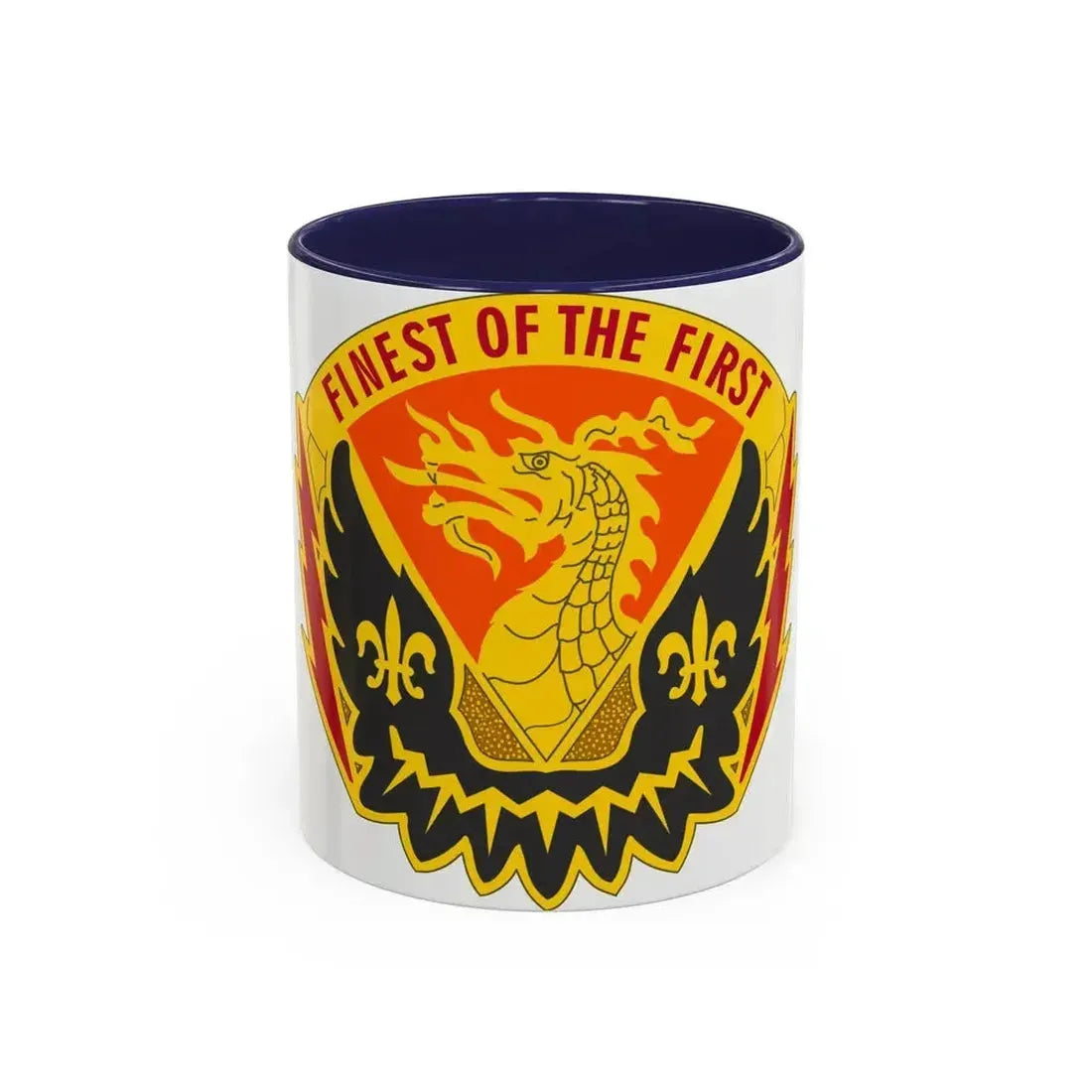 160 Signal Brigade 2 (U.S. Army) Accent Coffee Mug 11oz Navy - Go Mug Yourself