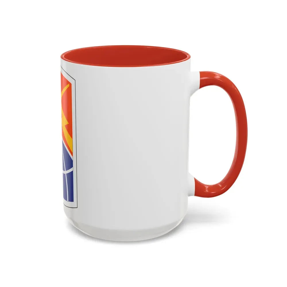 160 Signal Brigade (U.S. Army) Accent Coffee Mug - Go Mug Yourself