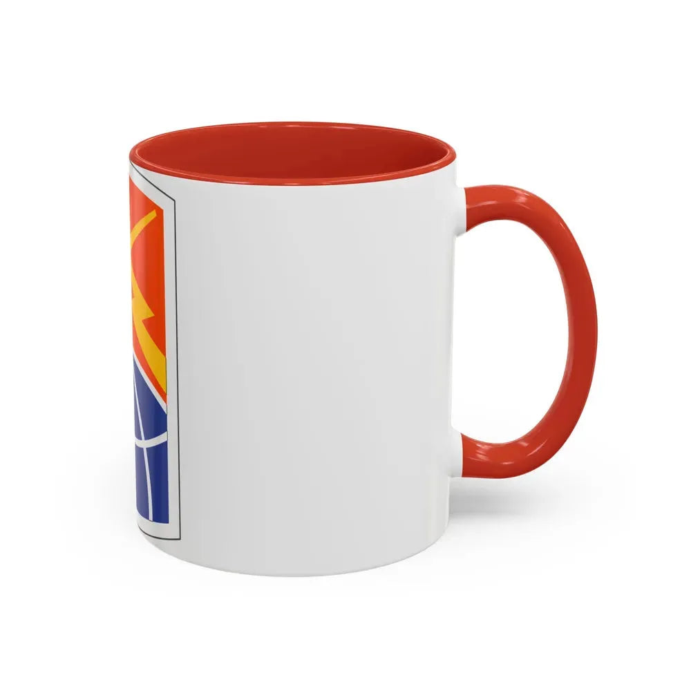 160 Signal Brigade (U.S. Army) Accent Coffee Mug - Go Mug Yourself