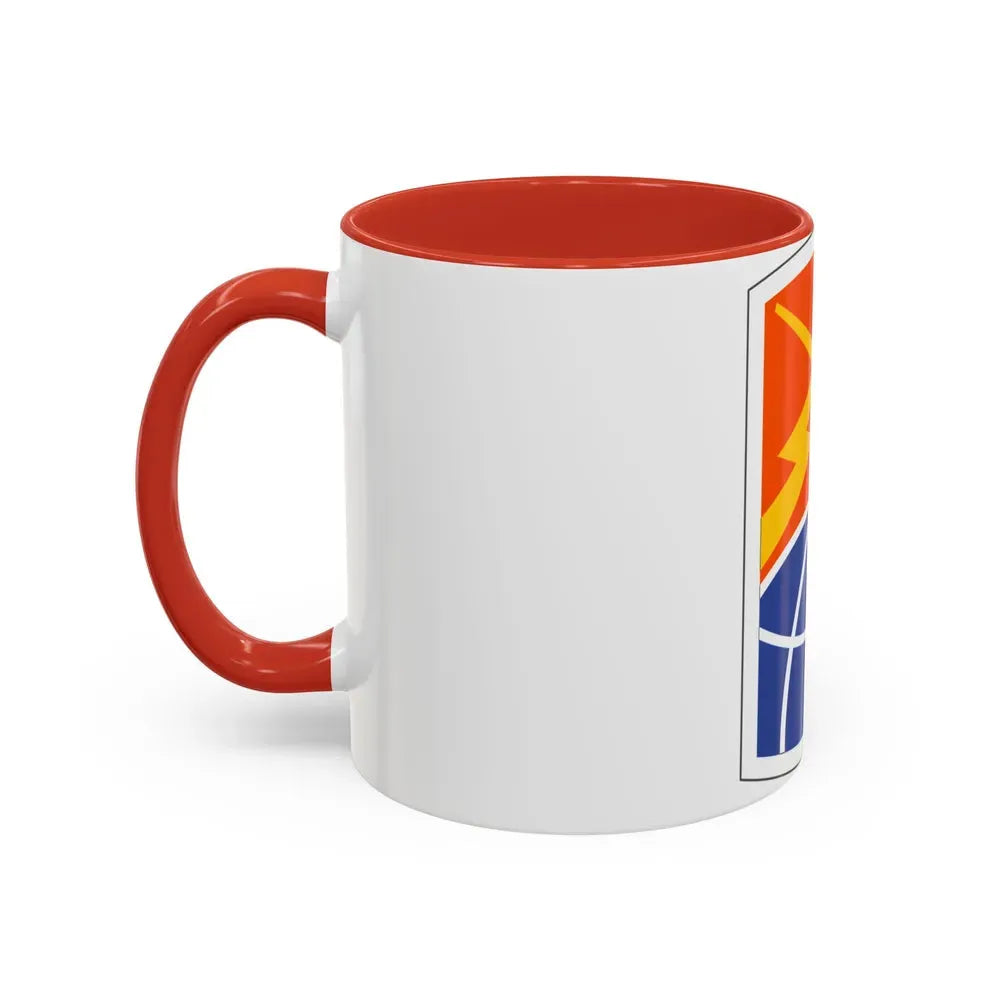 160 Signal Brigade (U.S. Army) Accent Coffee Mug - Go Mug Yourself