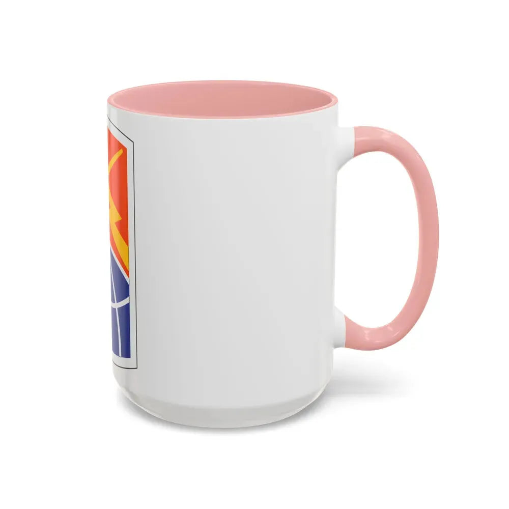 160 Signal Brigade (U.S. Army) Accent Coffee Mug - Go Mug Yourself