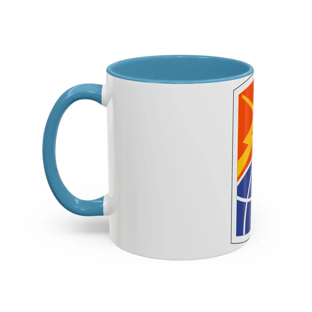 160 Signal Brigade (U.S. Army) Accent Coffee Mug - Go Mug Yourself