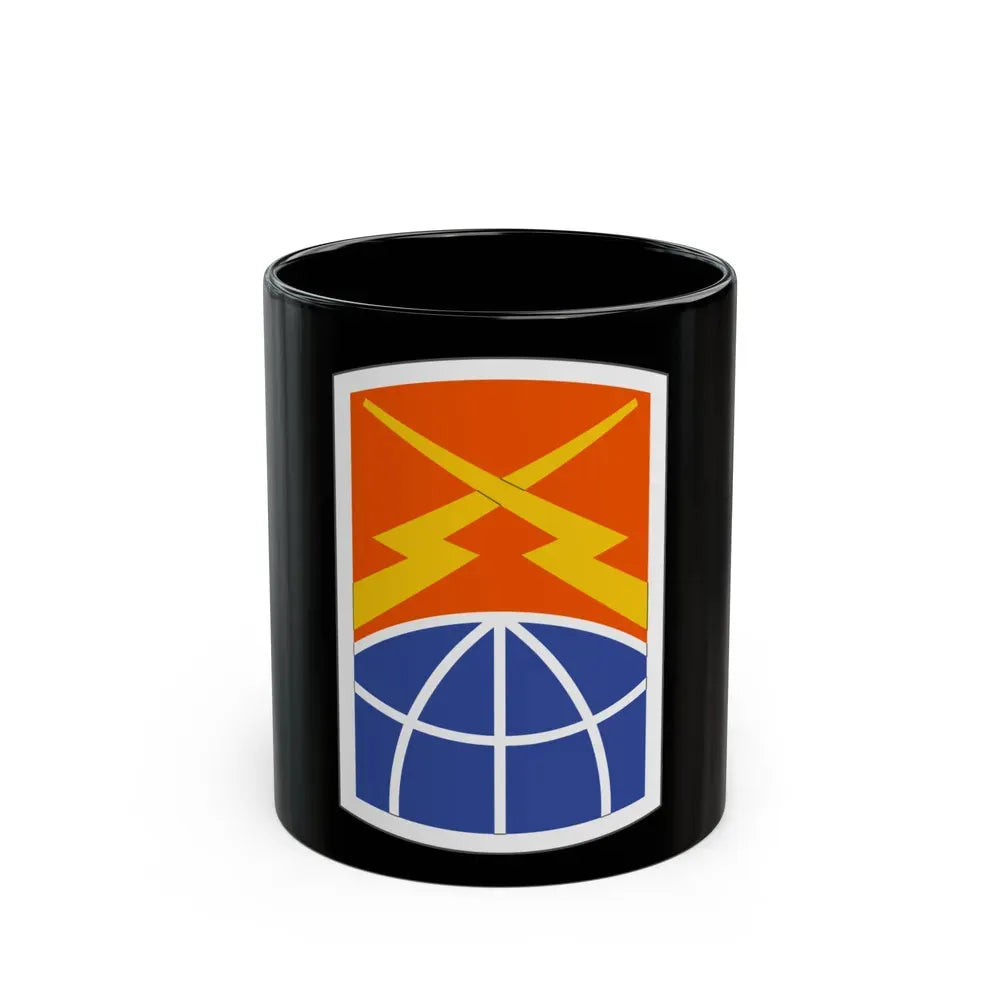 160 Signal Brigade (U.S. Army) Black Coffee Mug 11oz - Go Mug Yourself