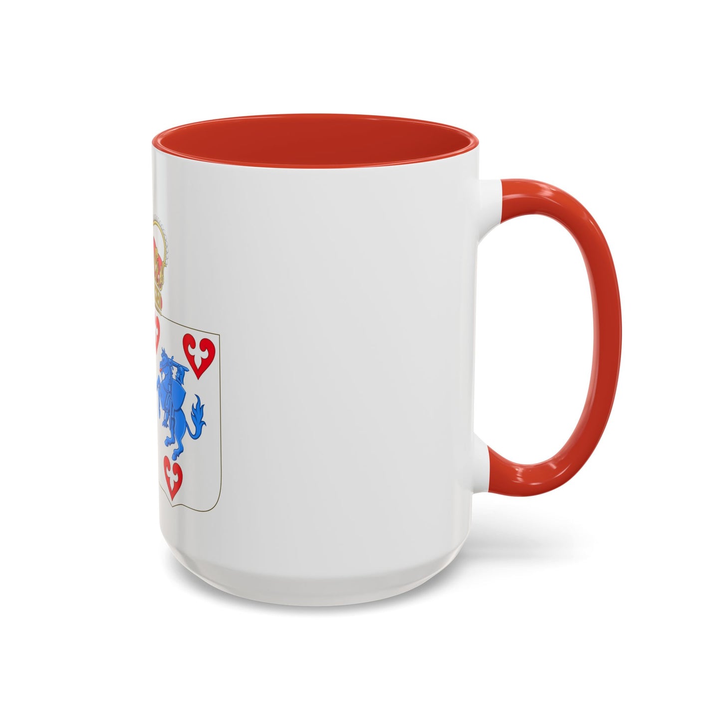 Coat of arms of Princess Marie of Denmark - Accent Coffee Mug