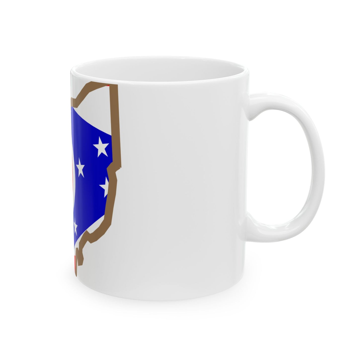 Ohio stub (United States) White Coffee Mug
