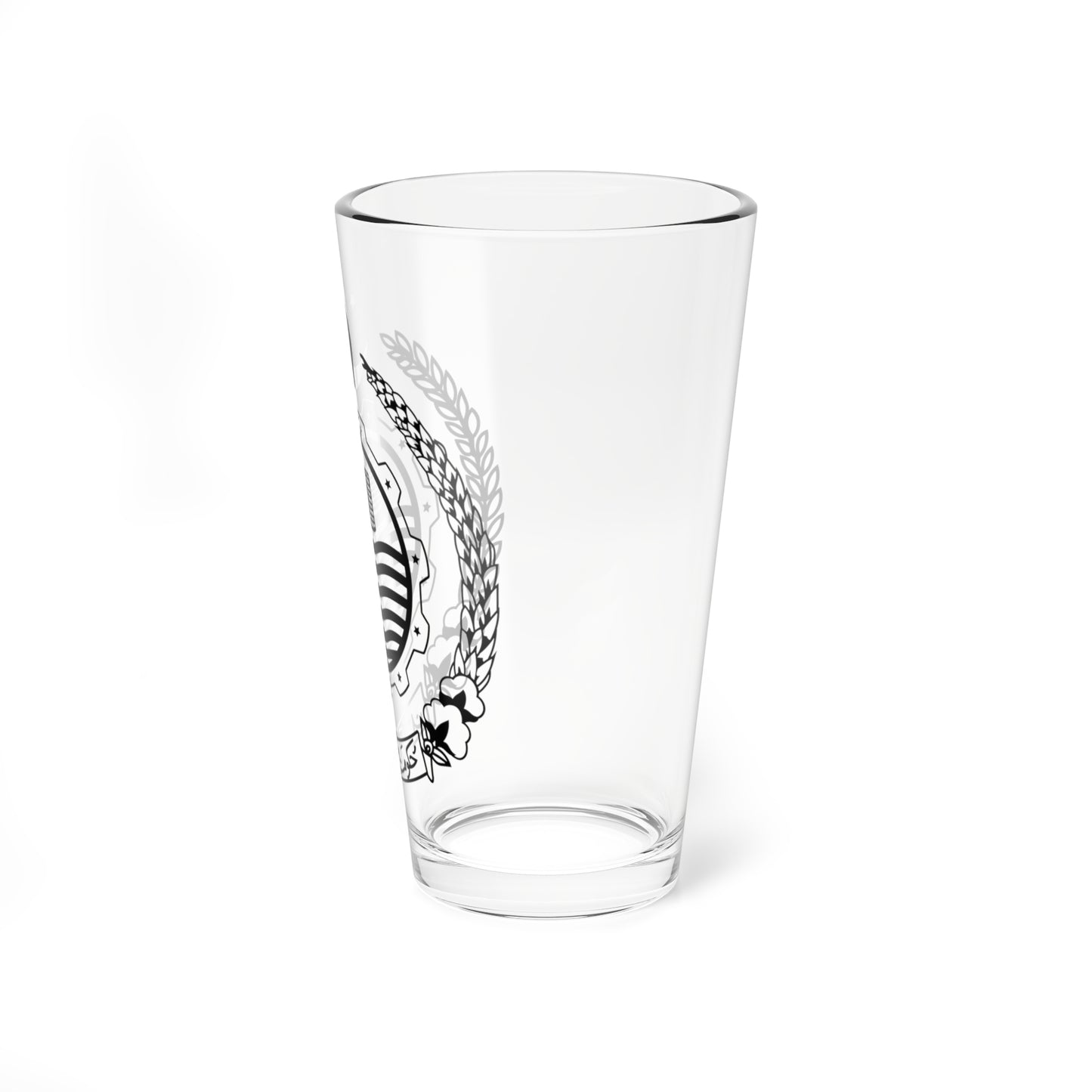 Emblem of West Pakistan (Pakistan) (Coat of Arms) Pint Glass 16oz