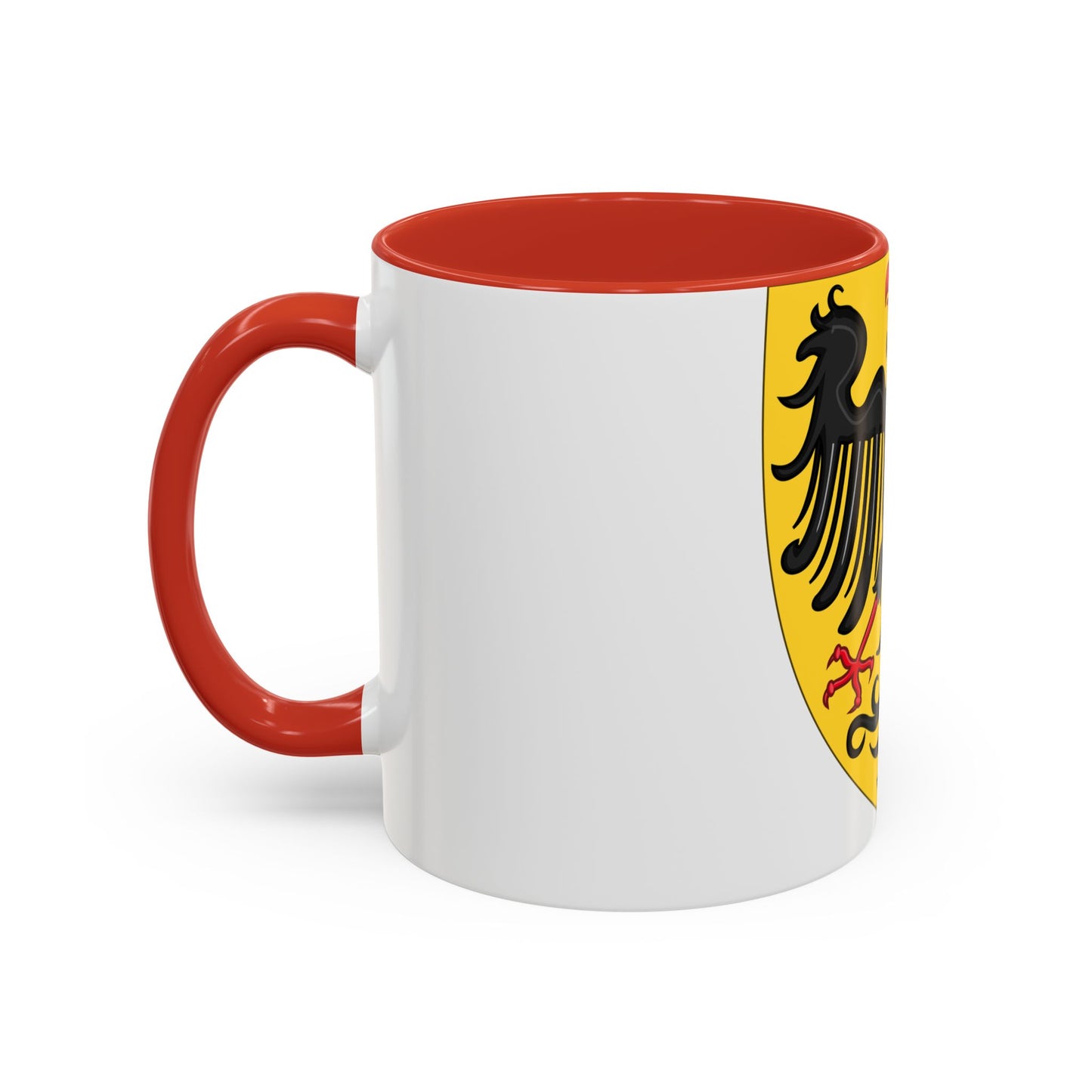 Shield and Coat of Arms of the Holy Roman Emperor (c.1300-c.1400) - Accent Coffee Mug