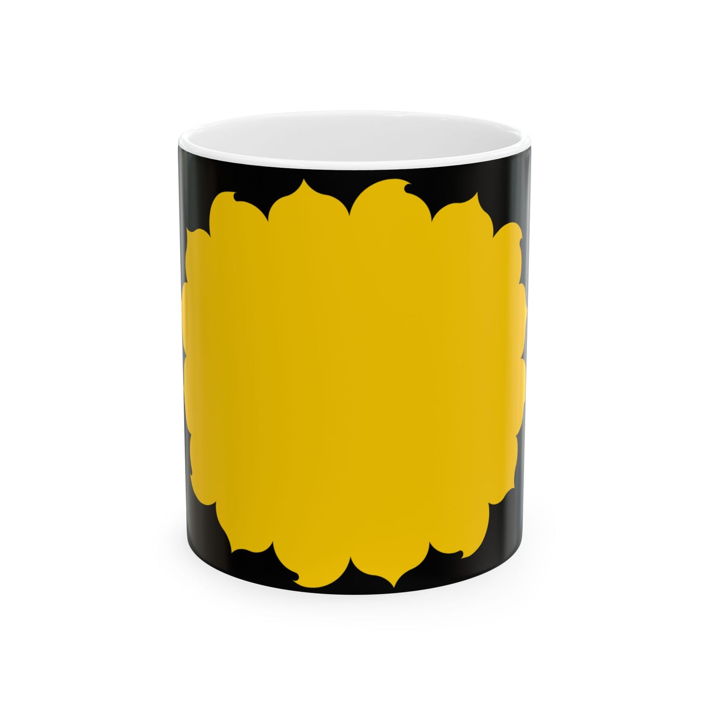K-blank wide (Kansas) (Road Sign) White Coffee Mug