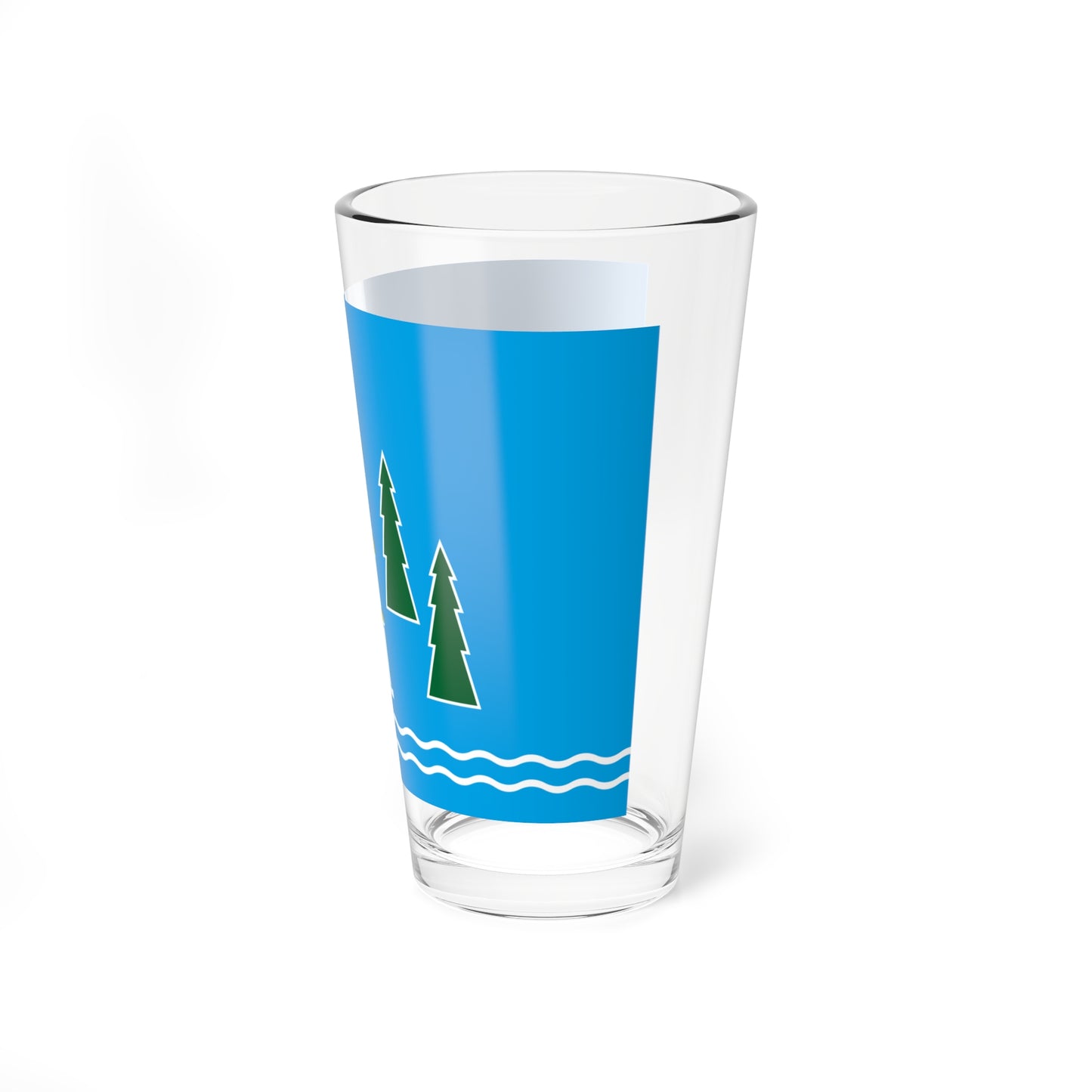 Flag of Ramensky rayon (Russia) Pint Glass 16oz