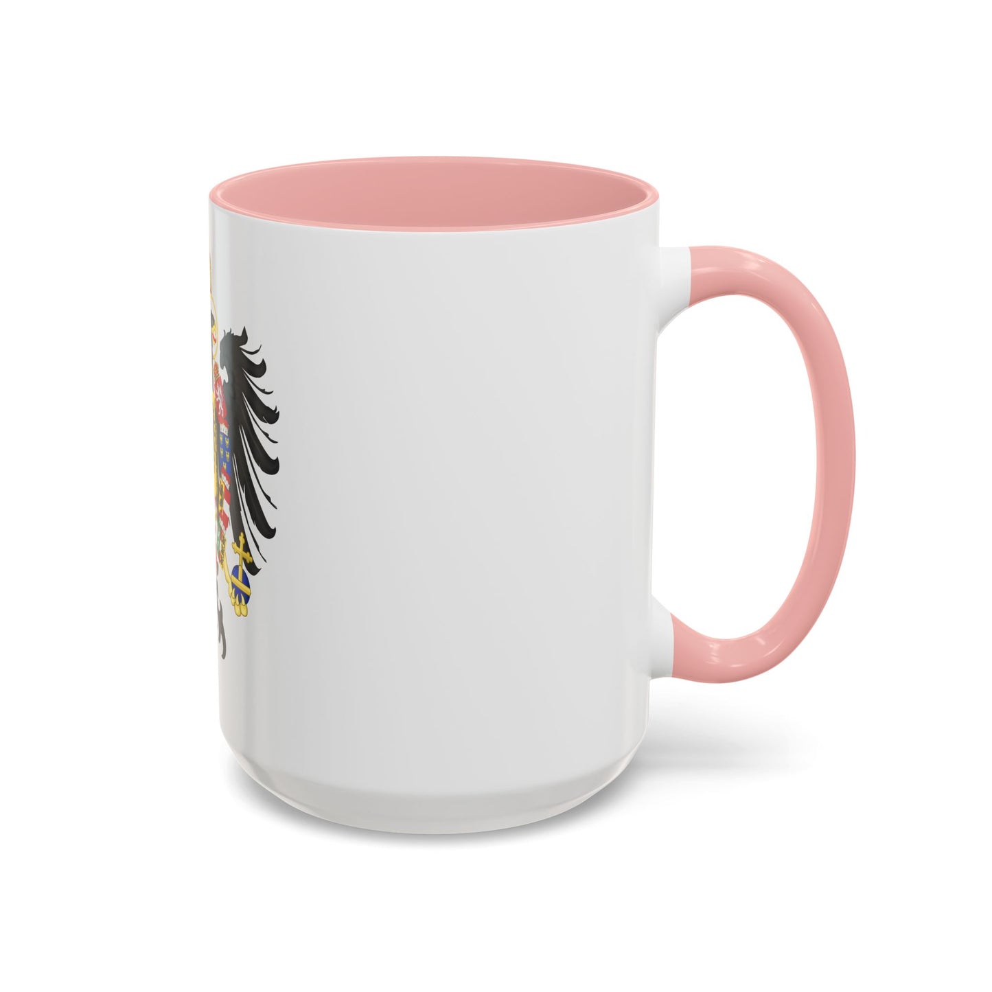 Middle Coat of Arms of Francis II, Holy Roman Emperor (1804-1806) - Accent Coffee Mug