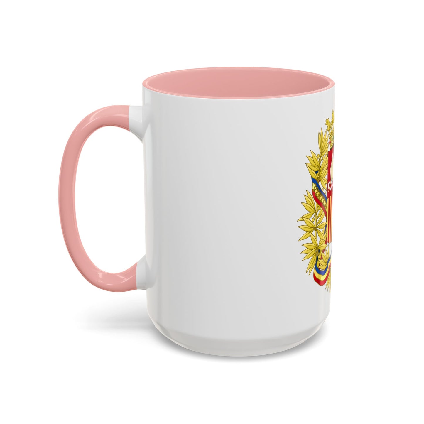 Coat of Arms of the high authorities of Andorra - Accent Coffee Mug