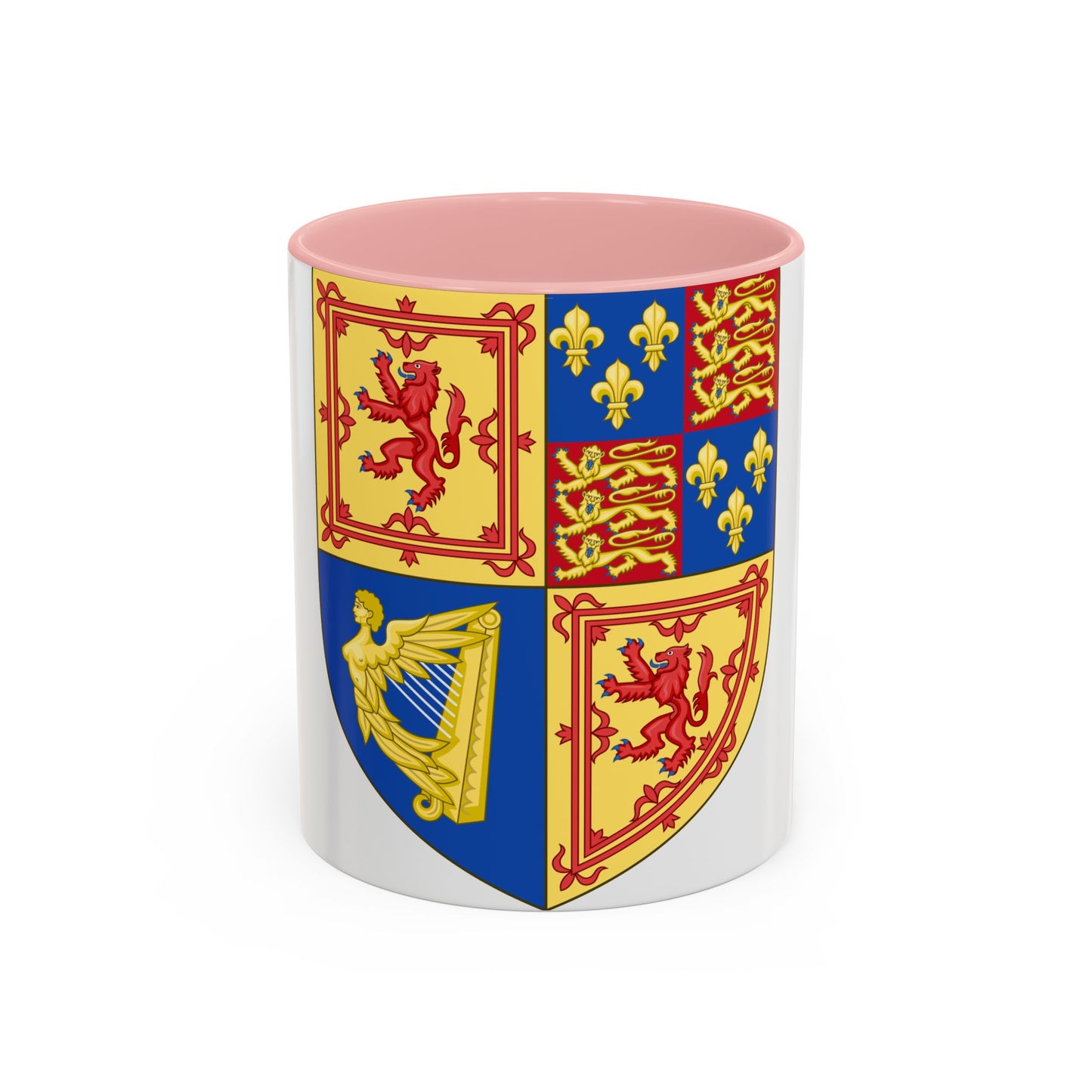 Royal Arms of the Kingdom of Scotland (1603-1707) - Accent Coffee Mug
