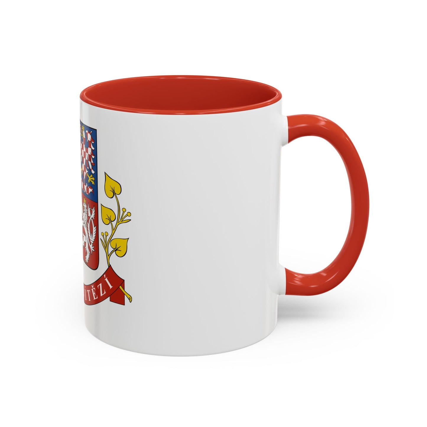 Greater coat of arms of the Czech Republic (Presidential version) - Accent Coffee Mug