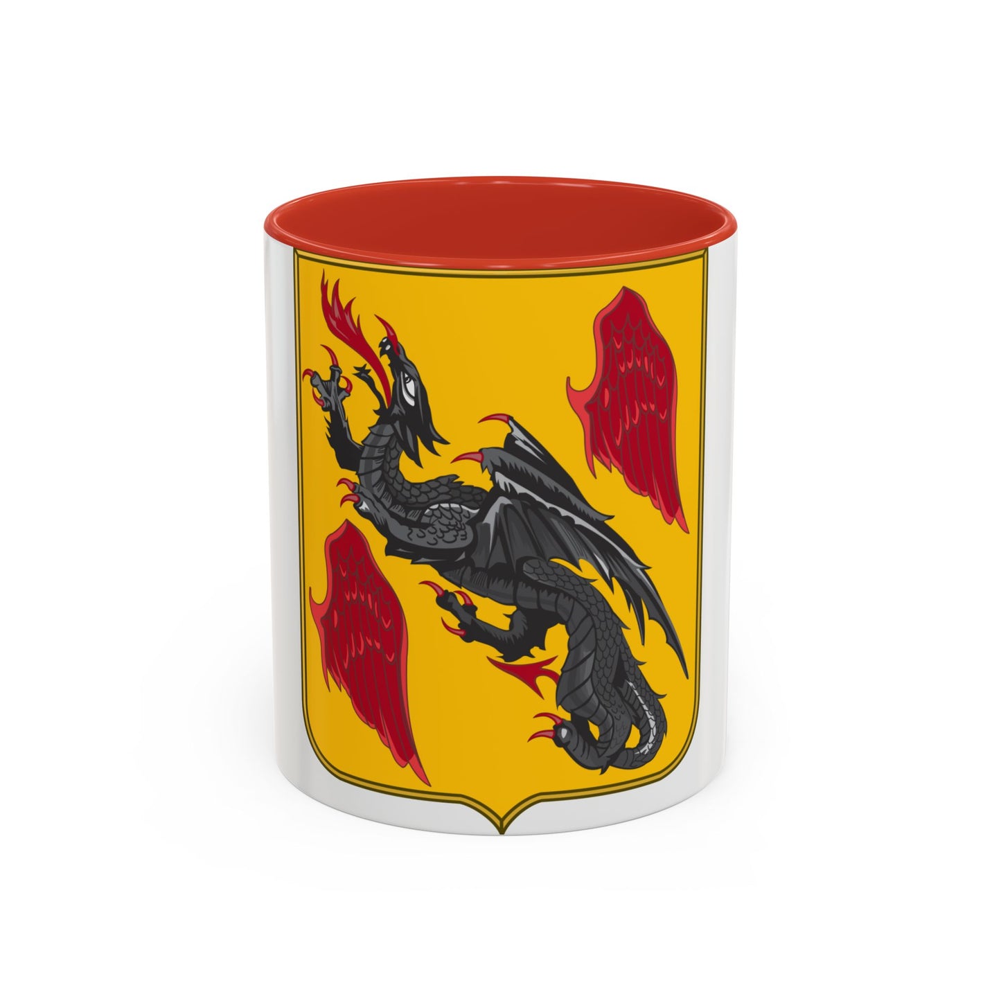 81 Airborne Antiaircraft Artillery Battalion 2 (U.S. Army) Accent Coffee Mug