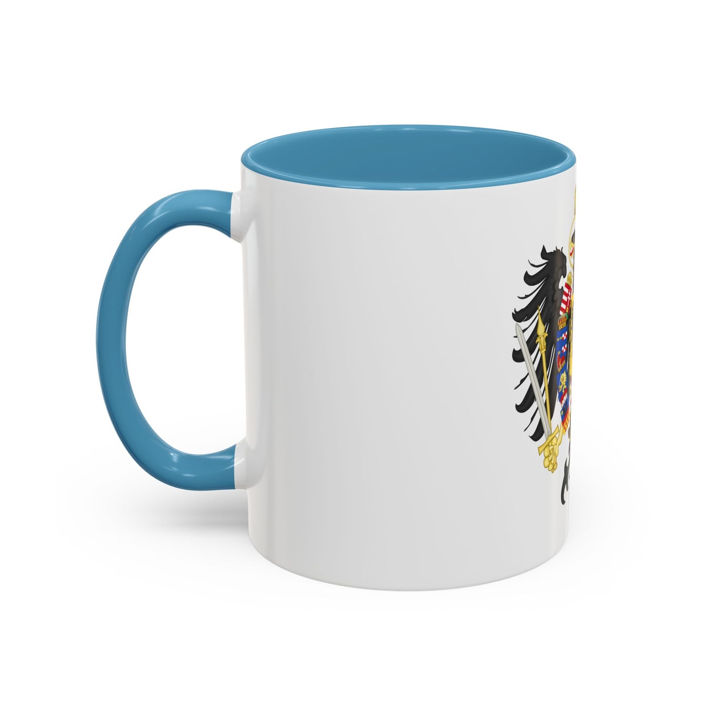 Middle Coat of Arms of Francis II, Holy Roman Emperor (1804-1806) - Accent Coffee Mug