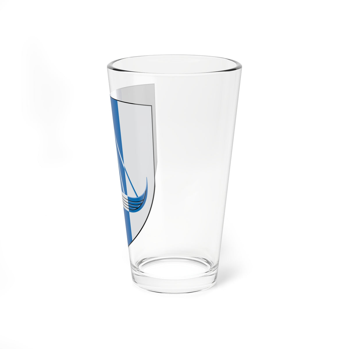 Frederikssund Kommune coa (Denmark) (Coat of Arms) Pint Glass 16oz