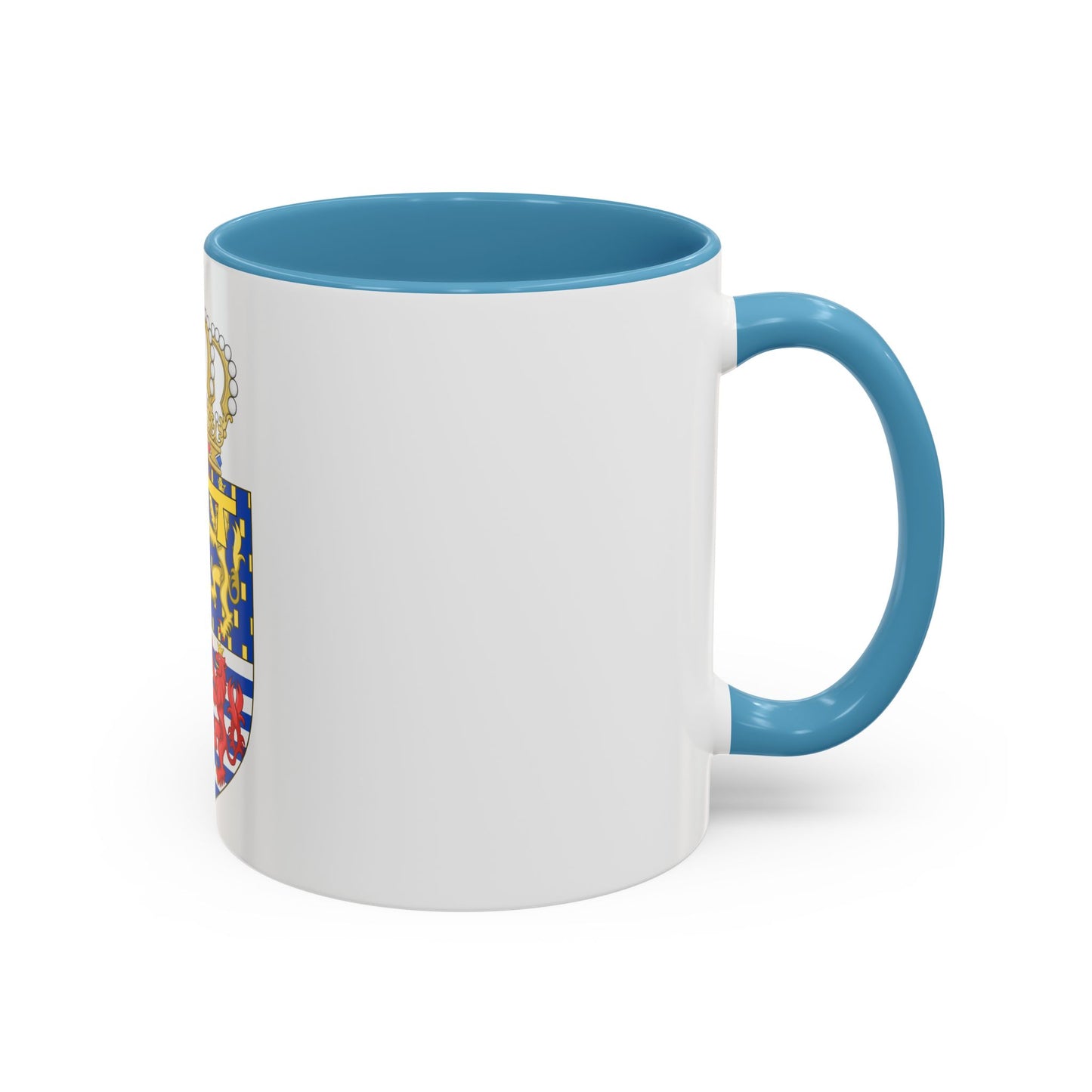 Lesser coat of arms of the Hereditary Grand Duke of Luxembourg (2000) - Accent Coffee Mug