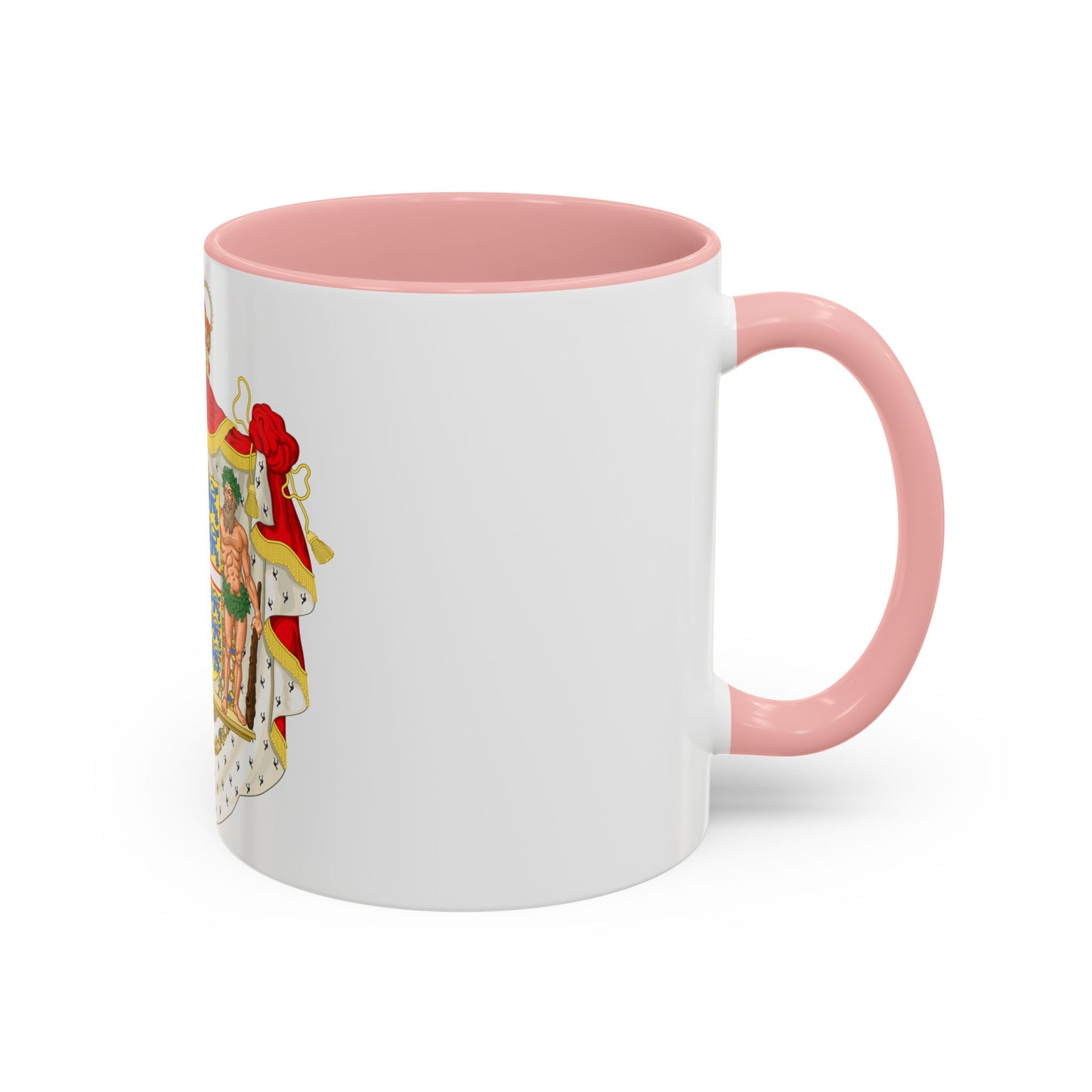 Coat of arms of Joachim, Prince of Denmark - Accent Coffee Mug