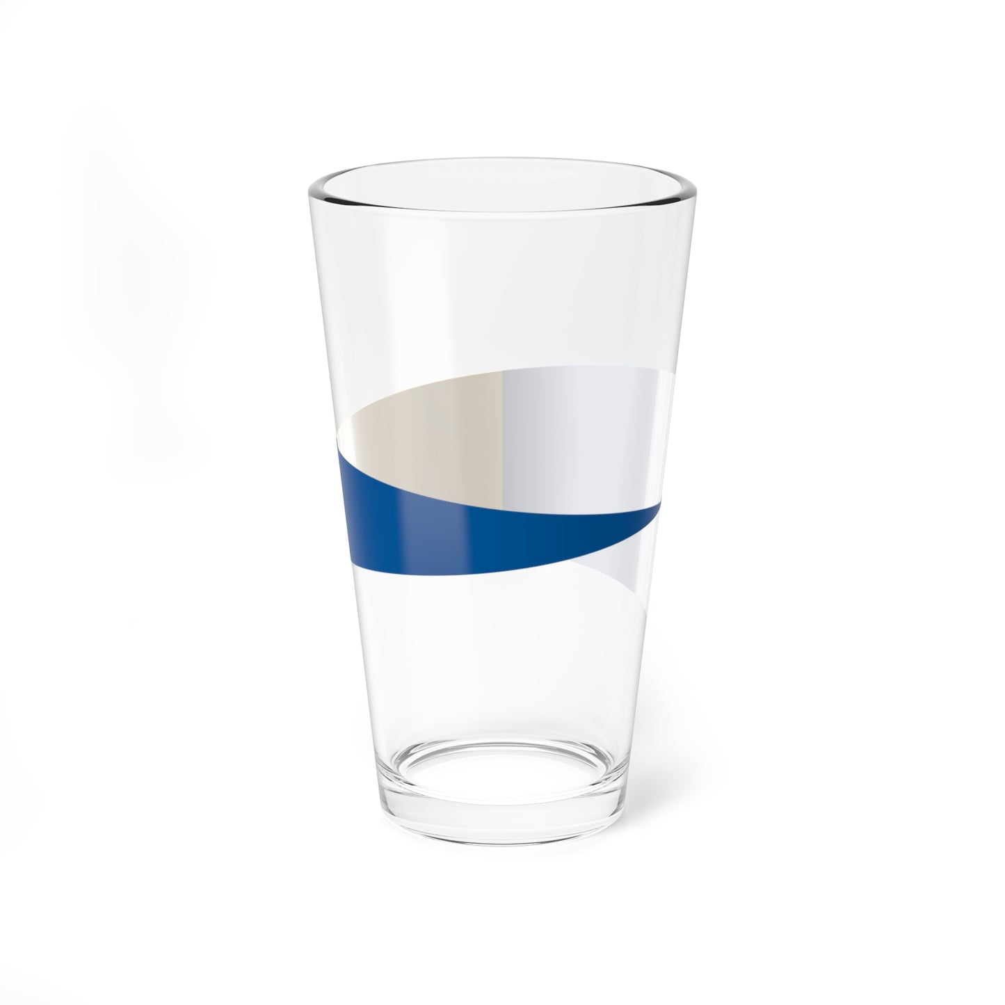 Naval Rank Flag of Sweden - Flottiljchef (Sweden) Pint Glass 16oz