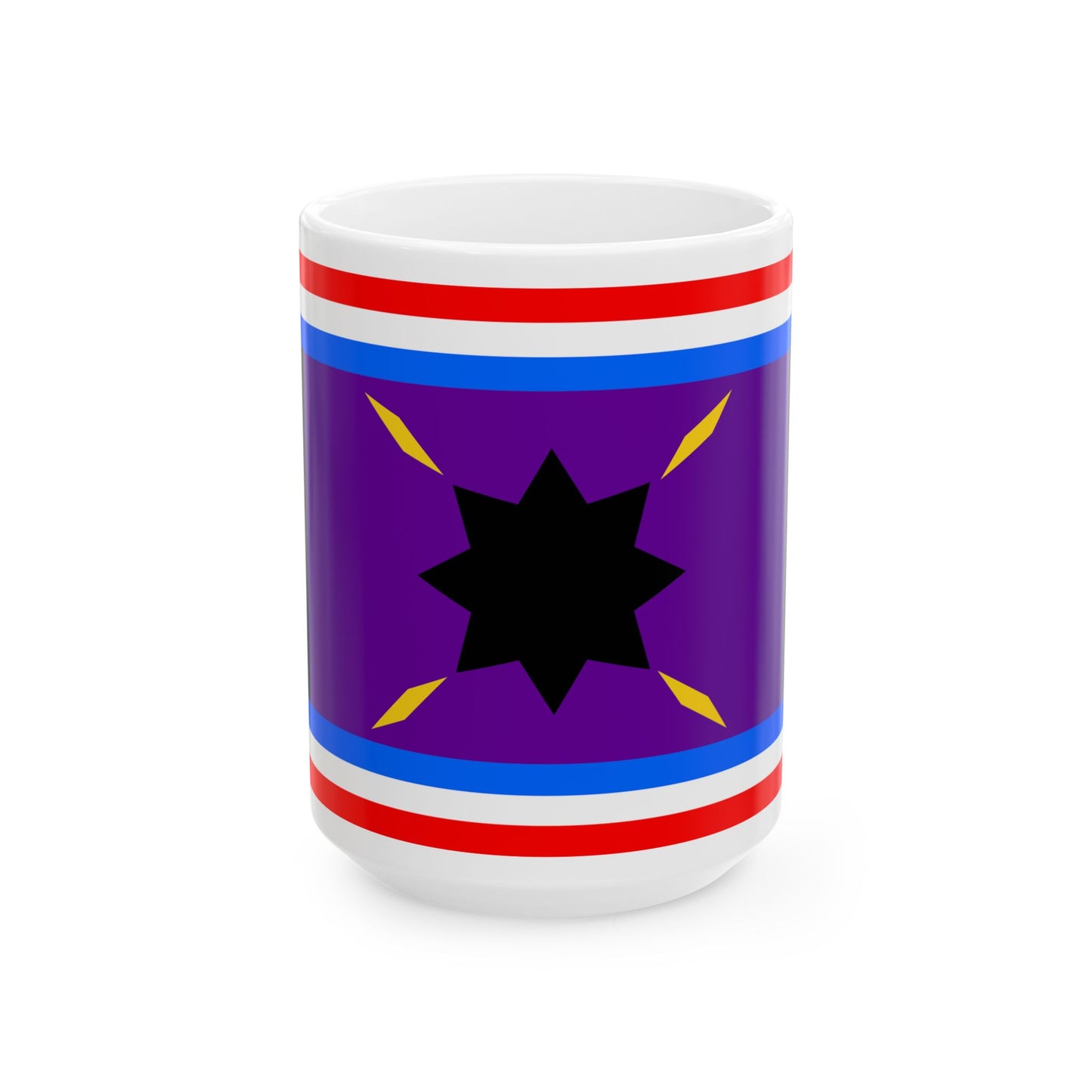 Harvey African American Flag (United States) White Coffee Mug