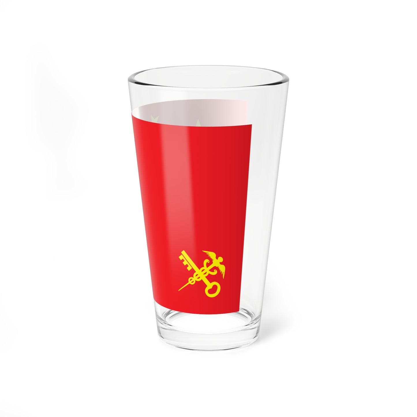 Flag of the Customs of the Peoples Republic of China (China) Pint Glass 16oz