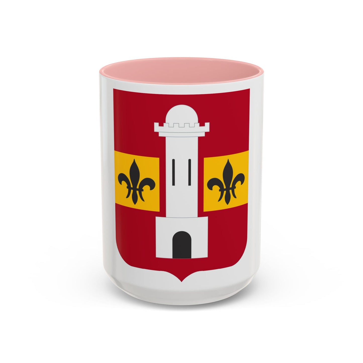 740th Antiaircraft Artillery Gun Battalion v2 (U.S. Army) Accent Coffee Mug