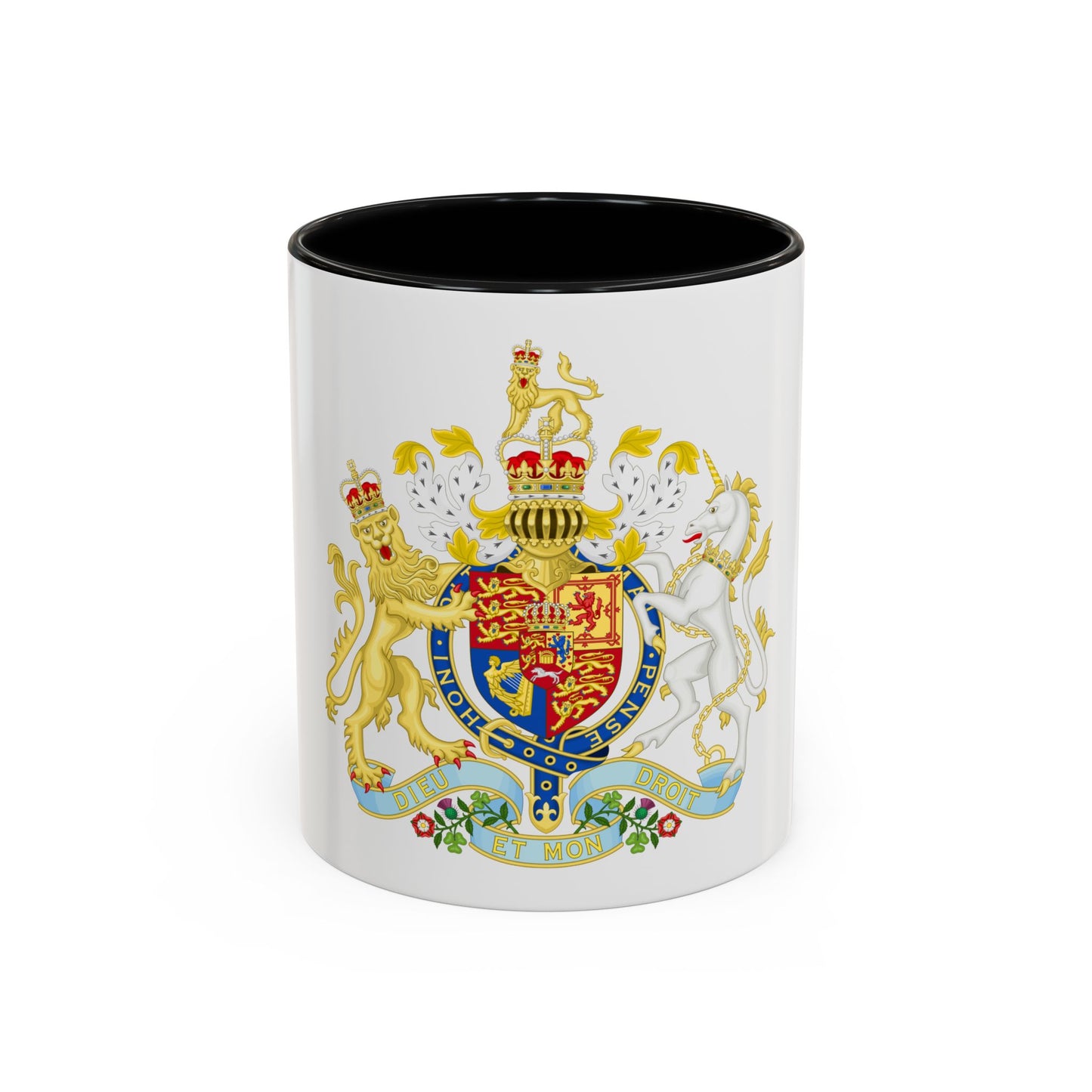Coat of Arms of the United Kingdom (1816-1837) - Accent Coffee Mug