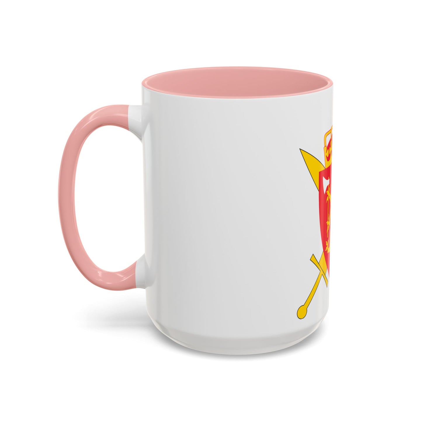 Coat of arms of the Norwegian Armed Forces - Accent Coffee Mug