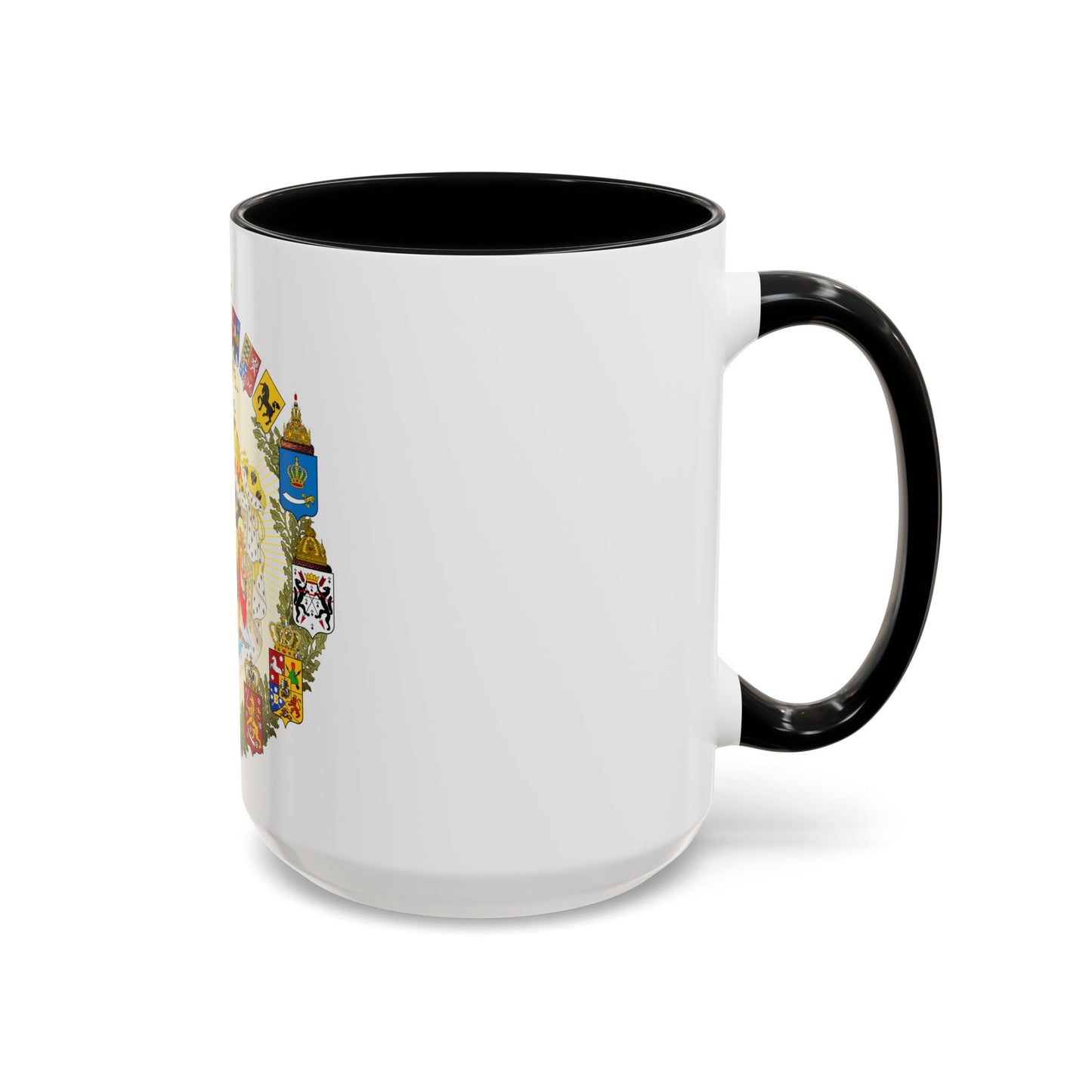 Greater Coat of Arms of the Russian Empire - Accent Coffee Mug
