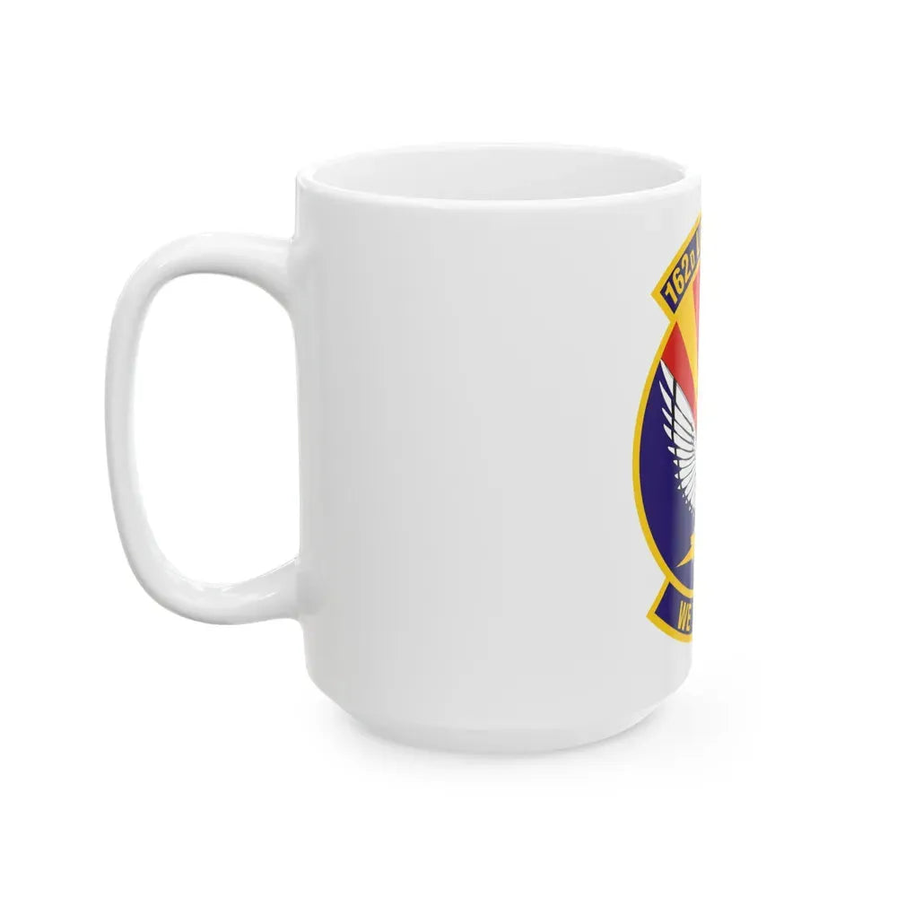 162d Logistics Squadron (U.S. Air Force) White Coffee Mug - Go Mug Yourself