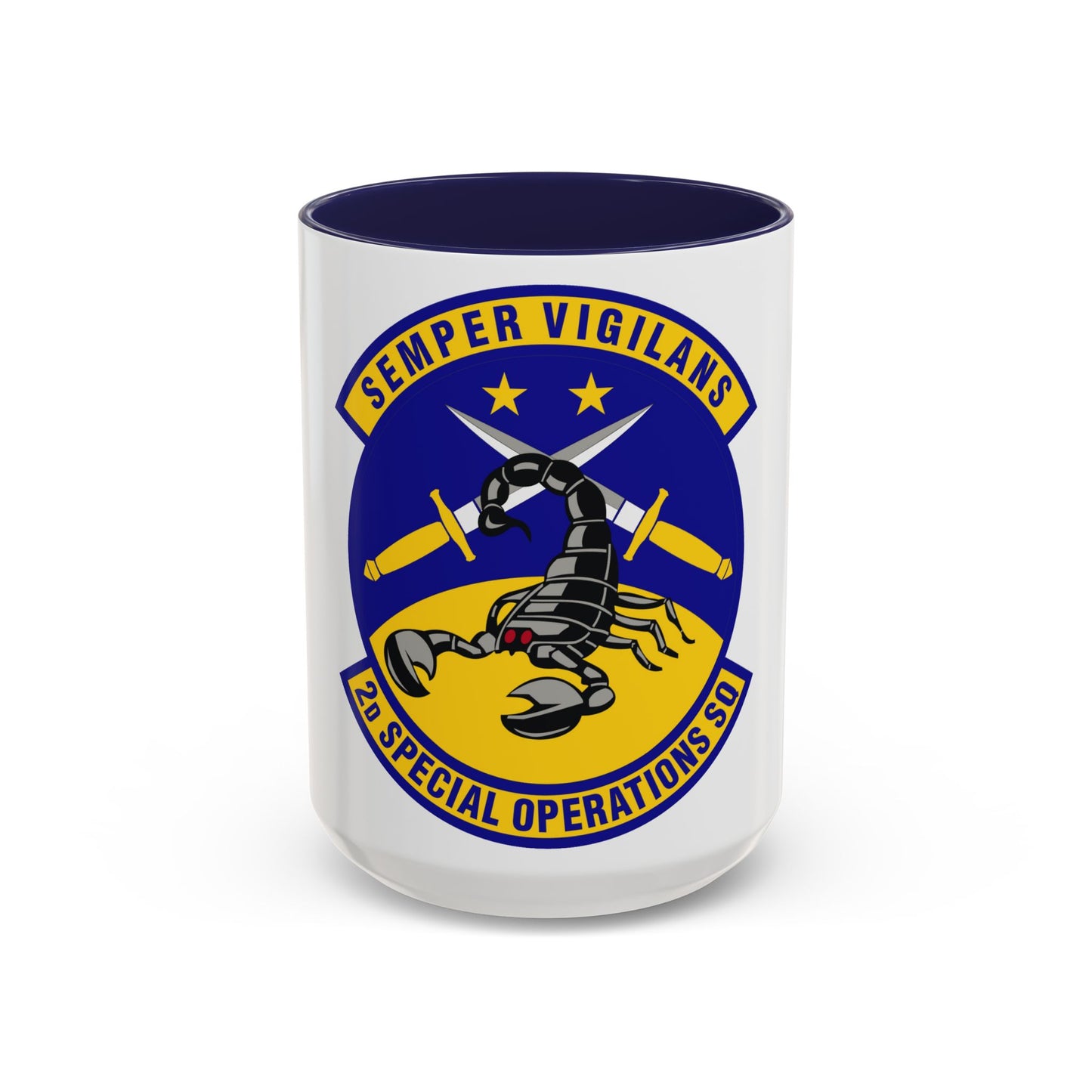 2d Special Operations Squadron (U.S. Air Force) Accent Coffee Mug