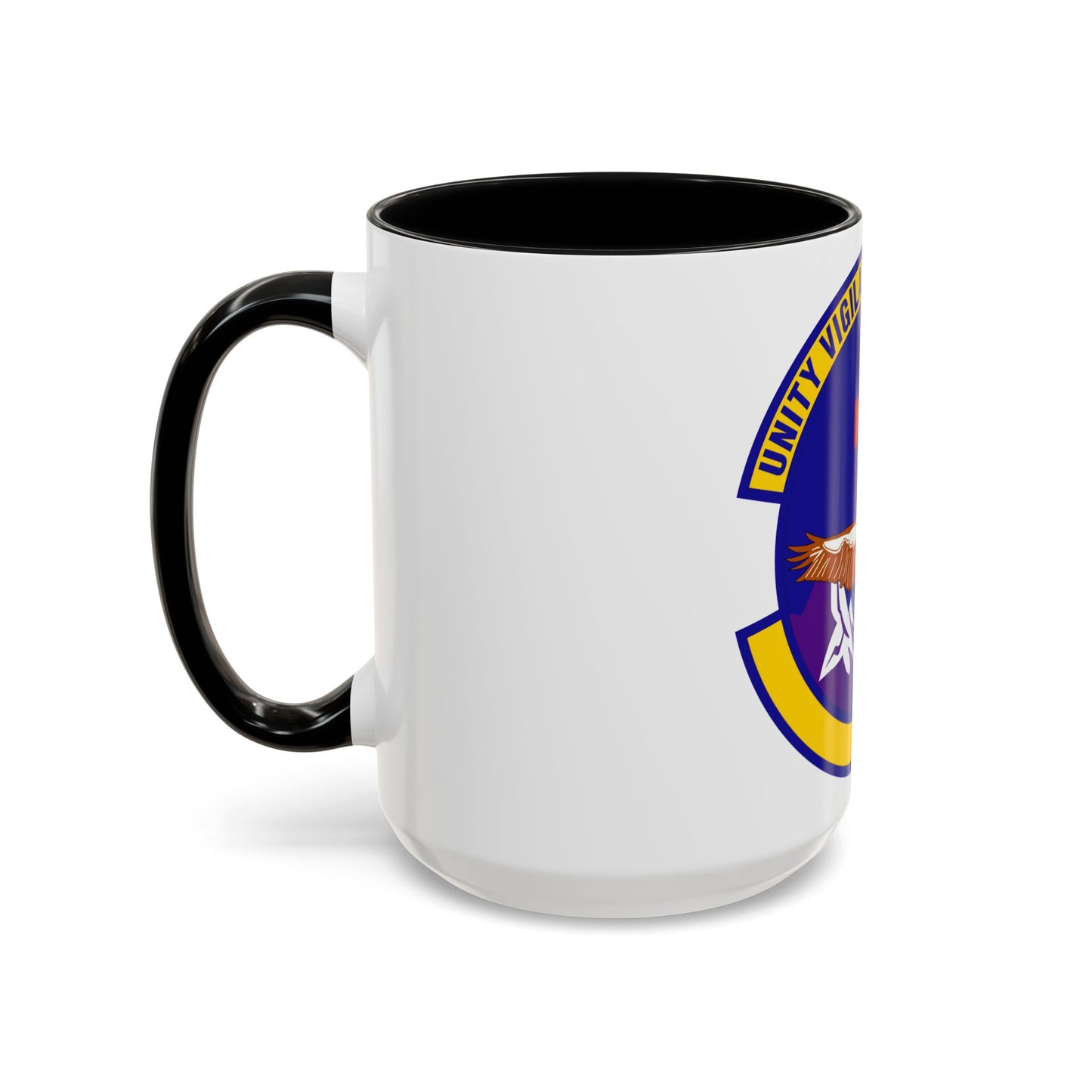 17 Operational Medical Readiness Squadron AETC (U.S. Air Force) Accent Coffee Mug