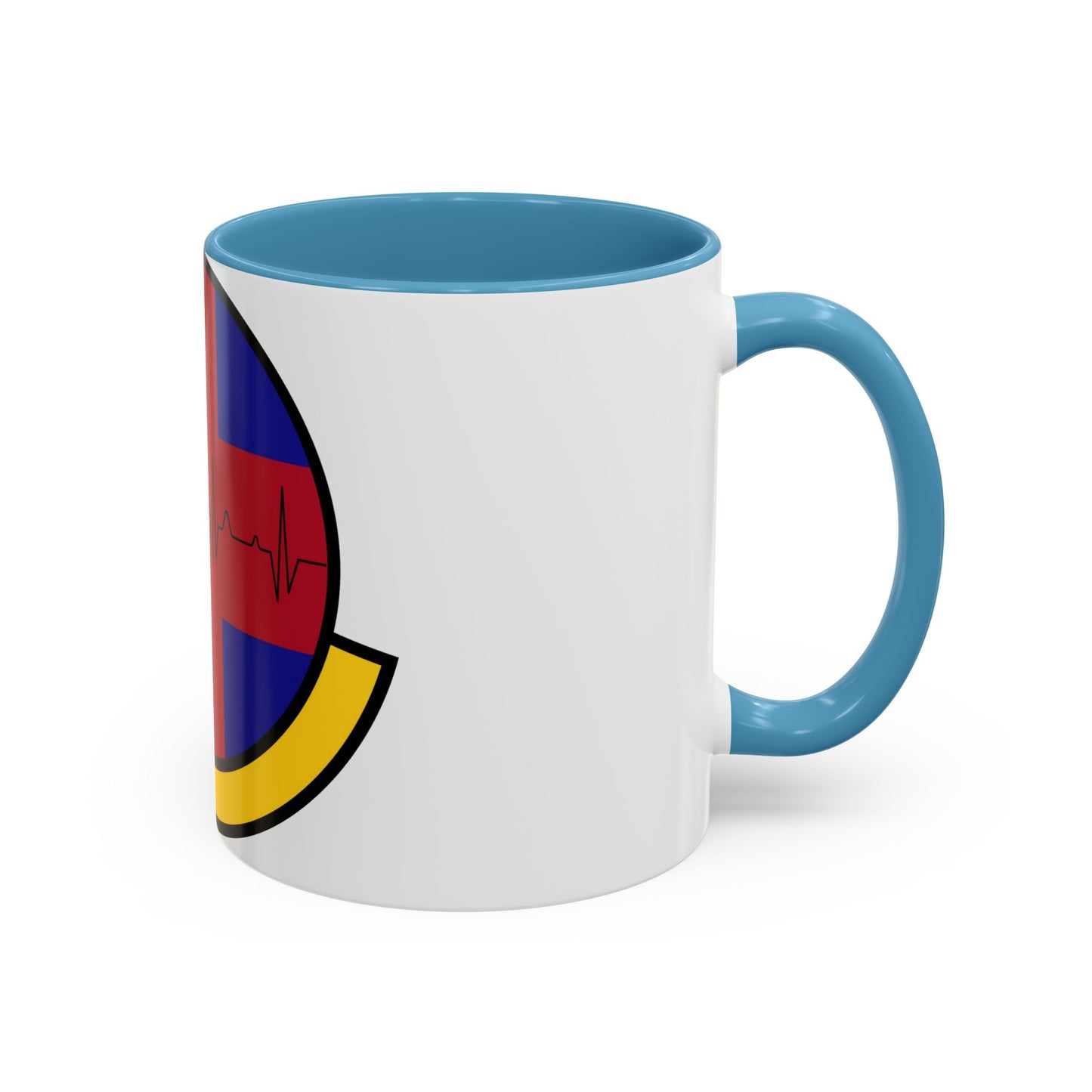 375 Healthcare Operations Squadron AMC (U.S. Air Force) Accent Coffee Mug