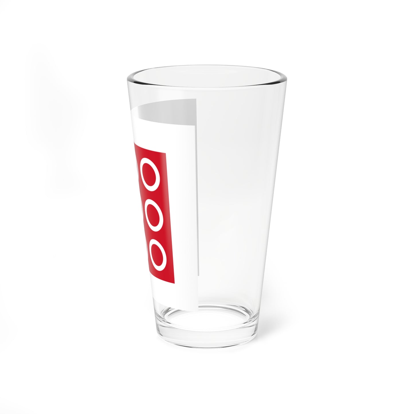 Flag of Chateau de Tonquedec (France) Pint Glass 16oz
