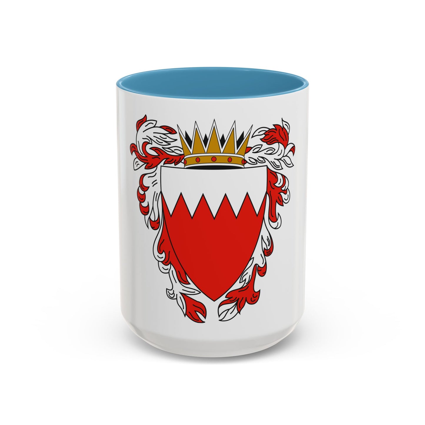Coat of Arms of The Kingdom of Bahrain - Accent Coffee Mug