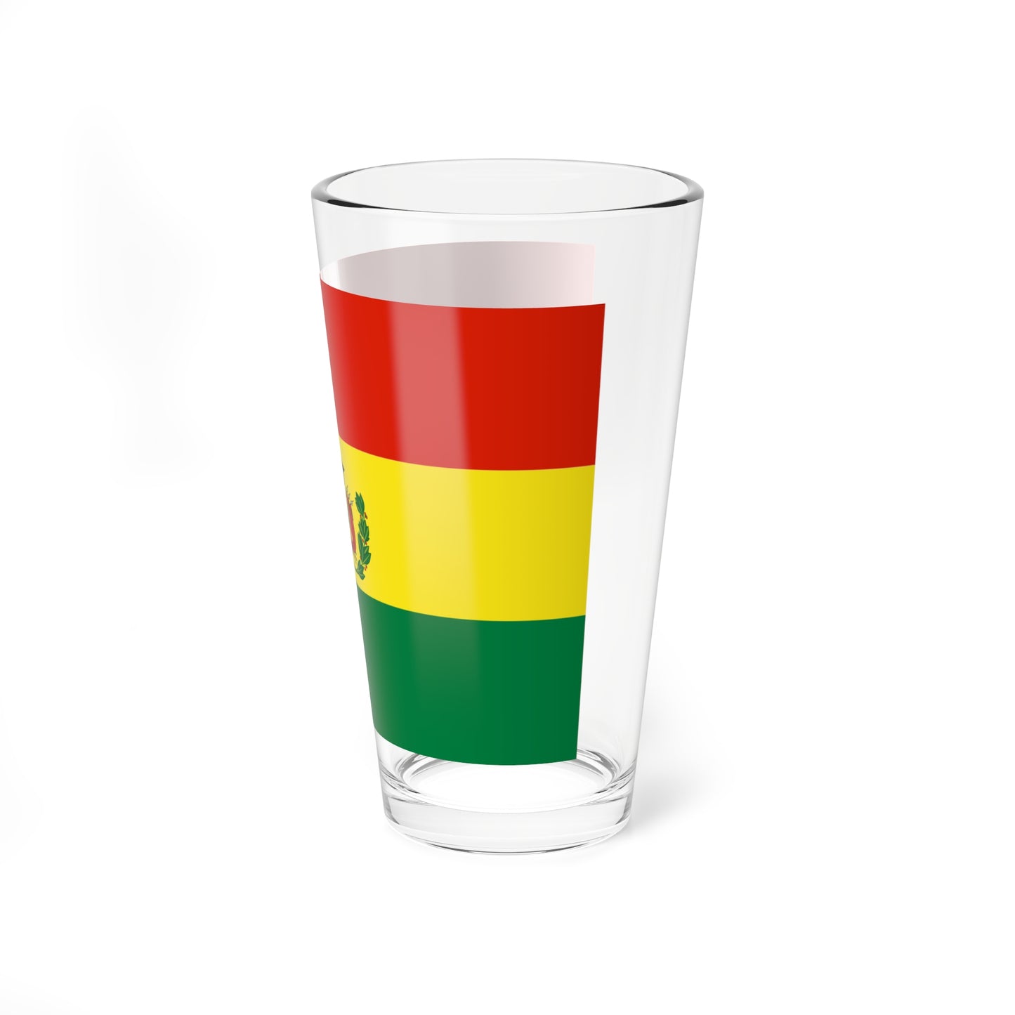 Flag of Bolivia military (Bolivia) Pint Glass 16oz