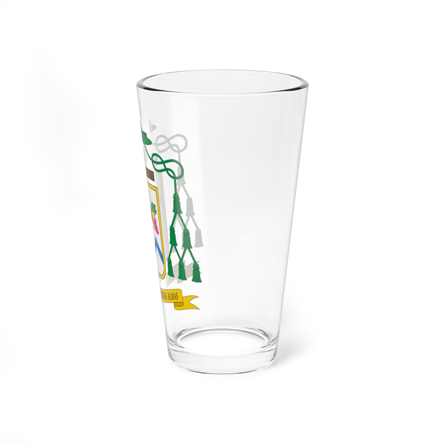 Escudo de Cipriano García Fernández (Spain) (Coat of Arms) Pint Glass 16oz