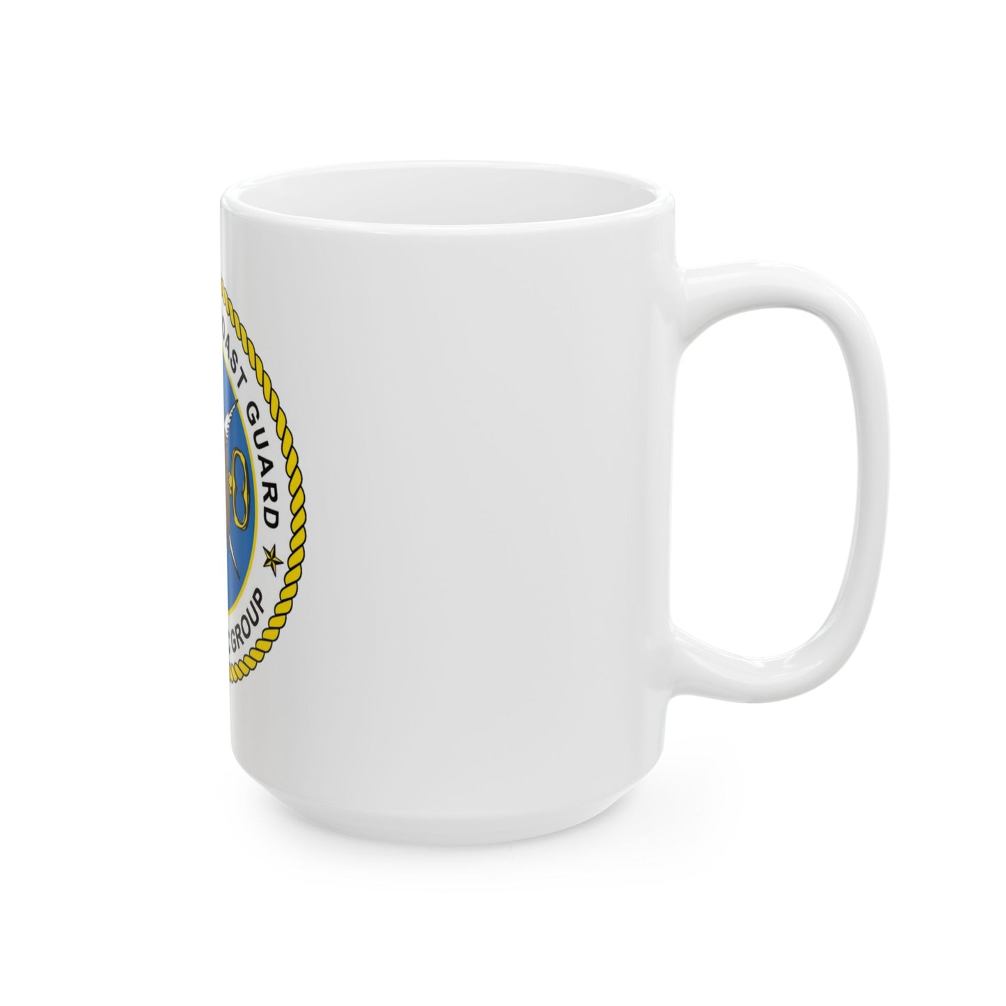 USCG Cryptologic Group (U.S. Coast Guard) White Coffee Mug