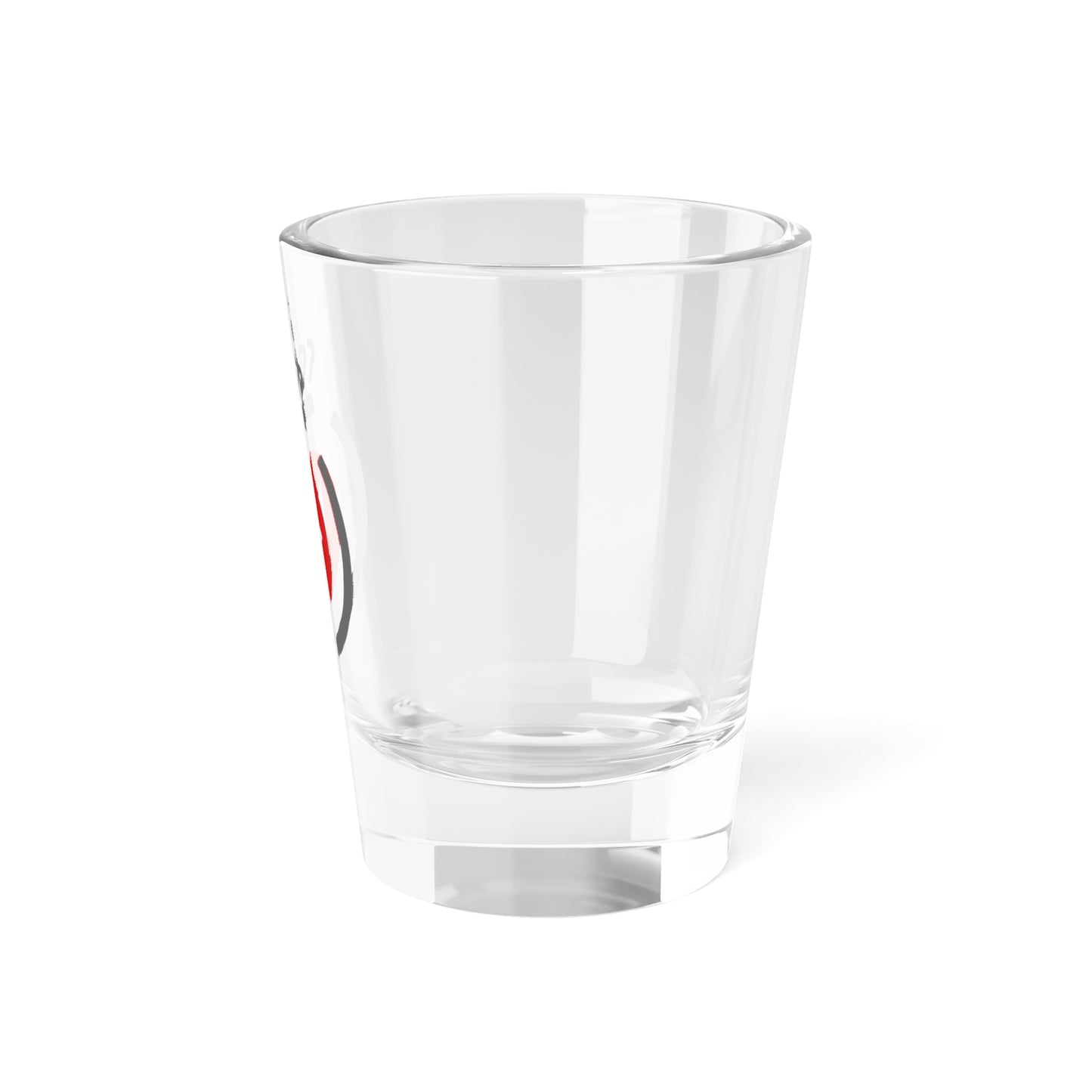 Logo for the Danish Defence Media Agency (Denmark) (Coat of Arms) Shot Glass 1.5oz