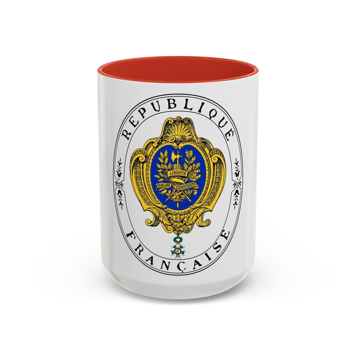 Coat of arms of the French Republic (1905) - Accent Coffee Mug