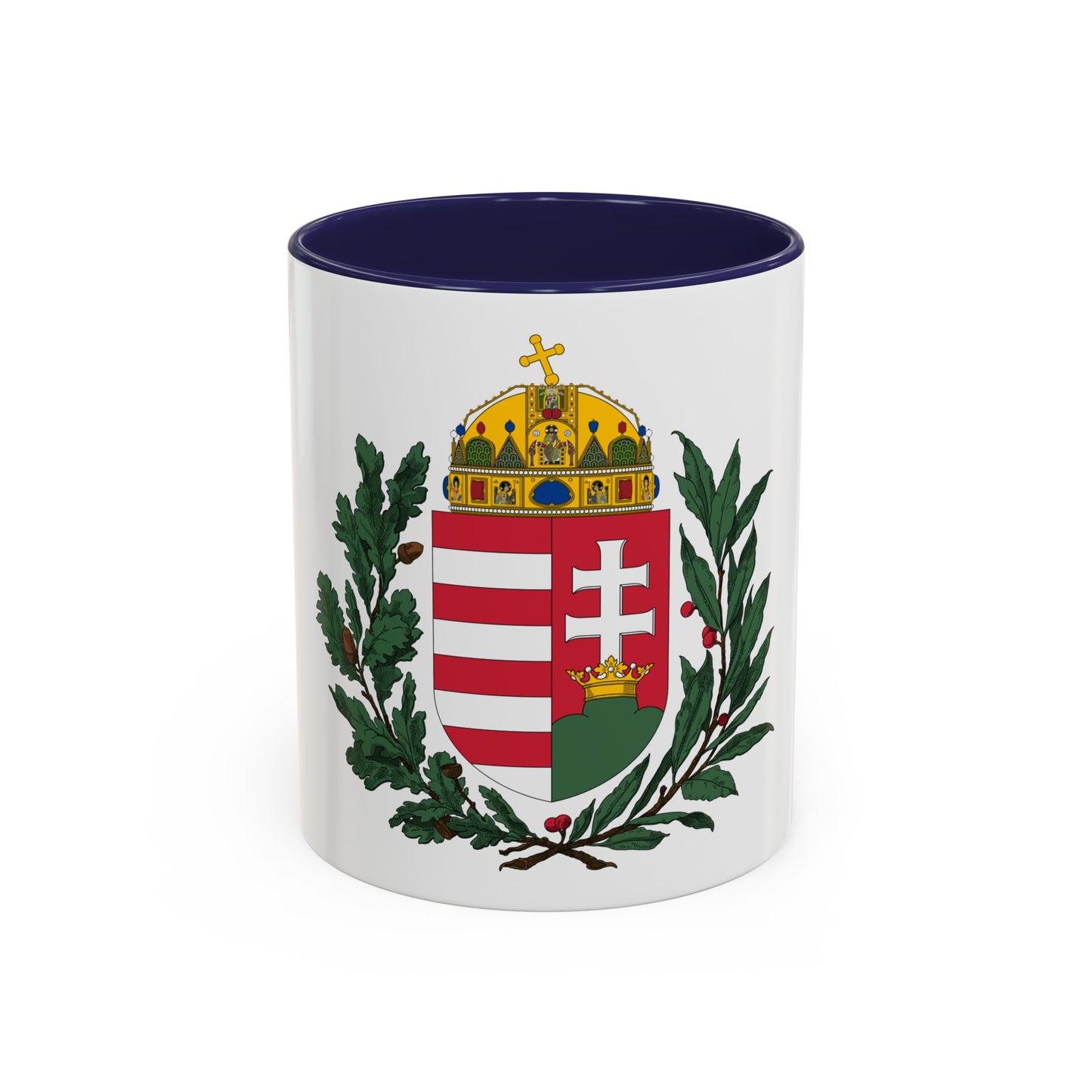 Coat of arms of Hungary (1896-1915) 2 - Accent Coffee Mug