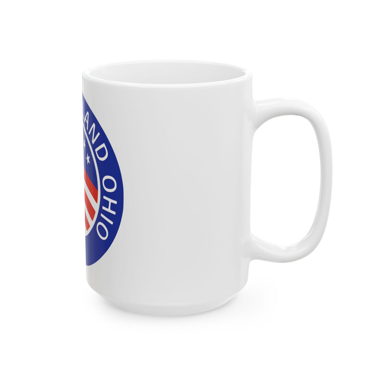Seal of Cleveland Ohio - White Coffee Mug