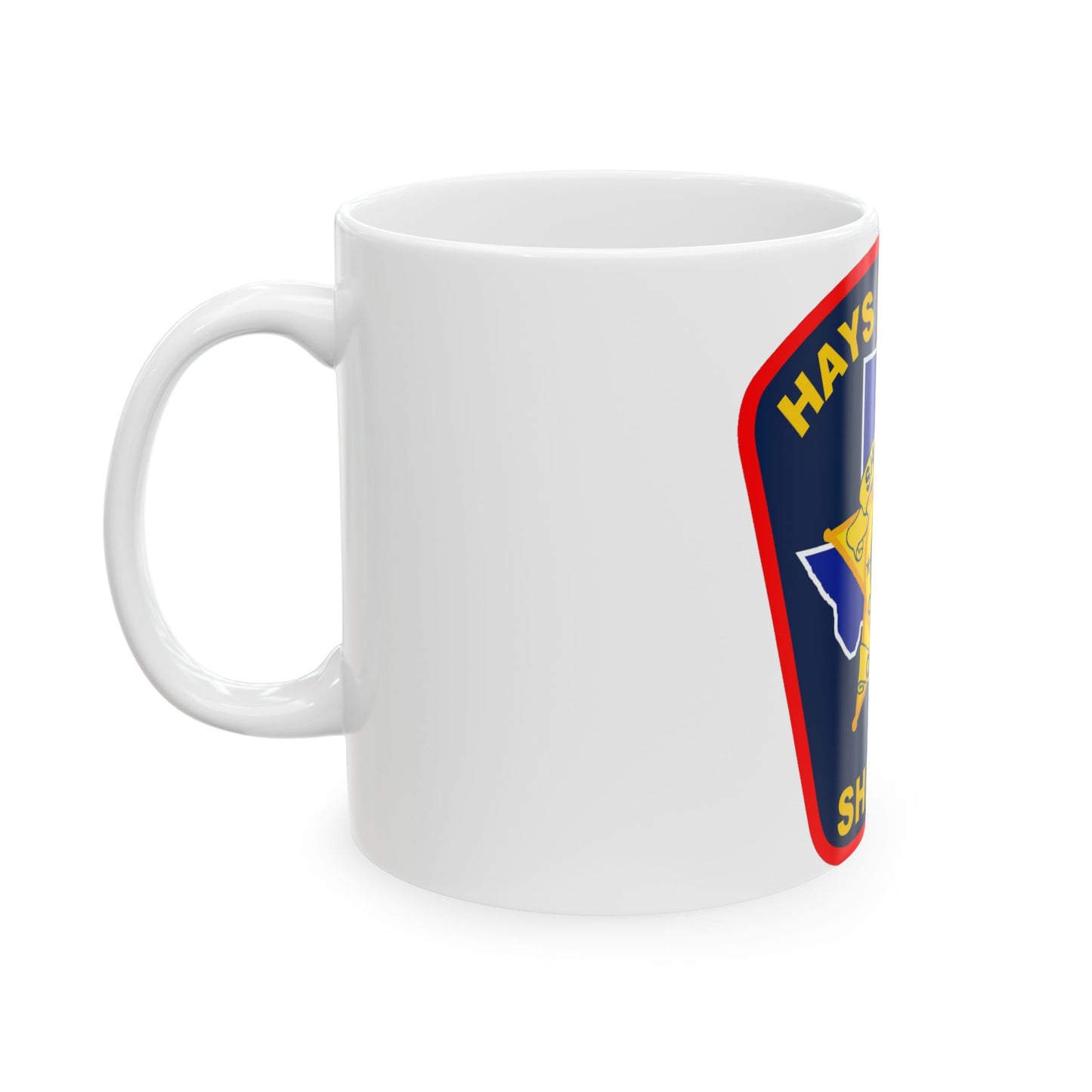 Hays County Sherrif Texas - White Coffee Mug