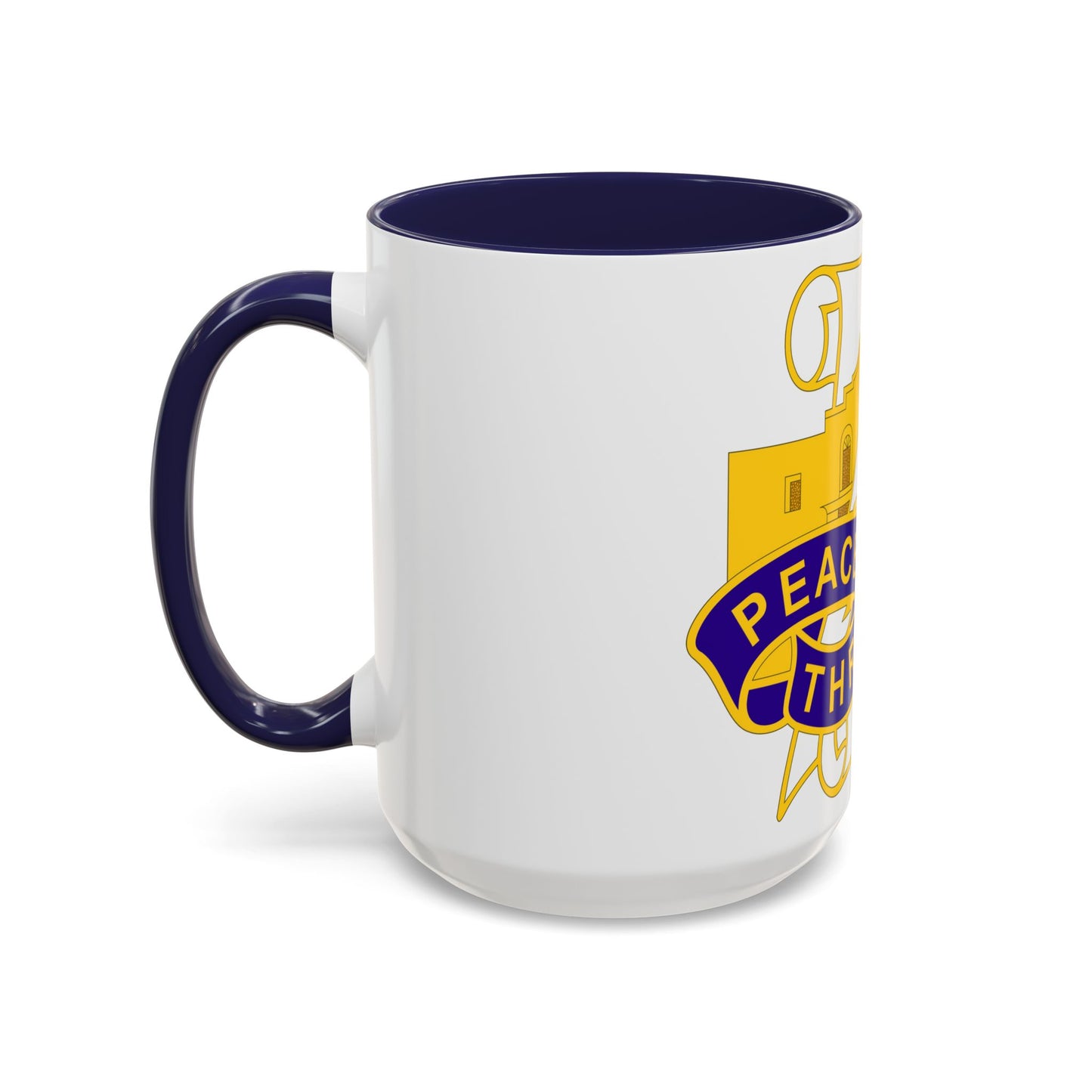 321 Civil Affairs Brigade 2 (U.S. Army) Accent Coffee Mug
