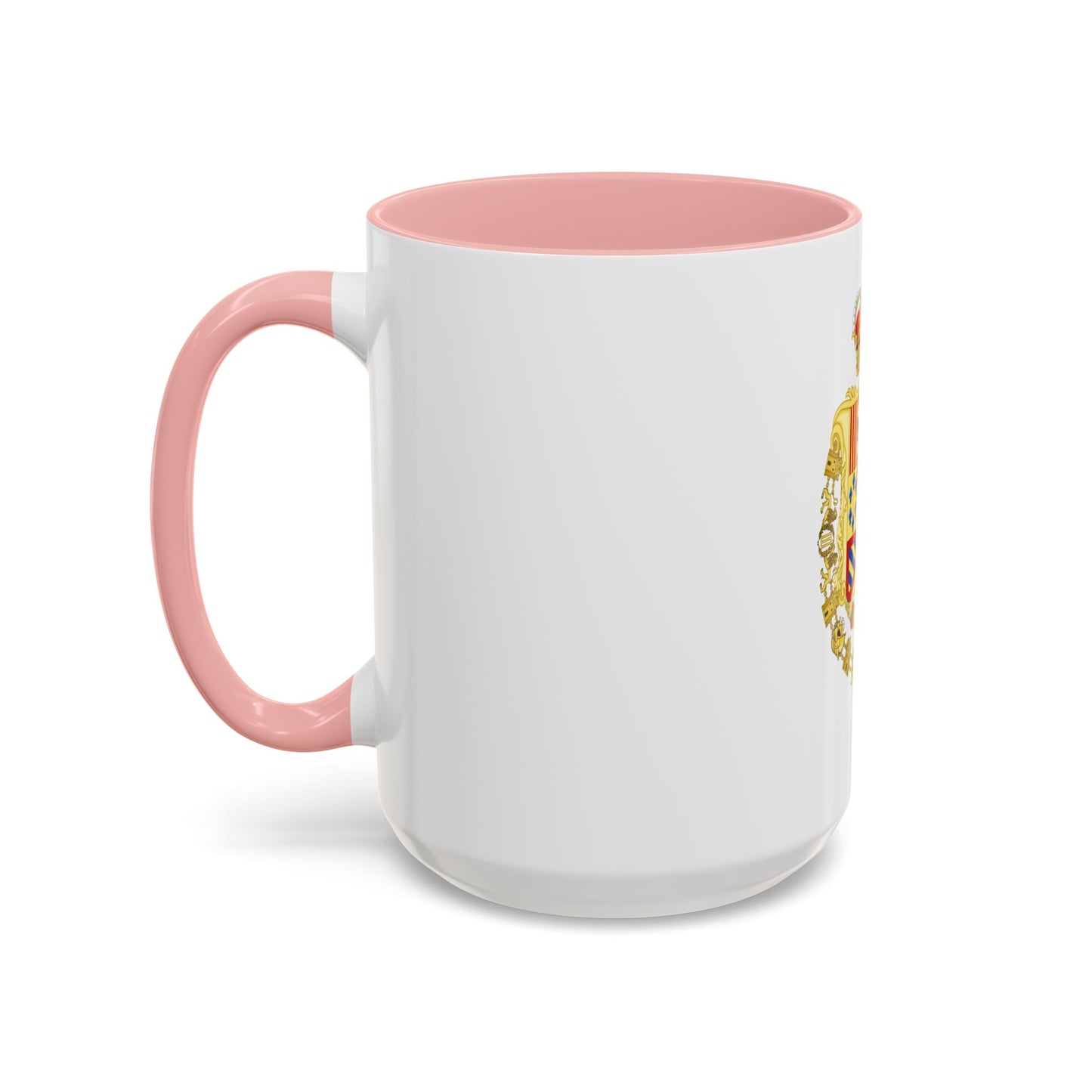 Royal Greater Coat of Arms of Spain (1761-1868 and 1874-1931) - Accent Coffee Mug