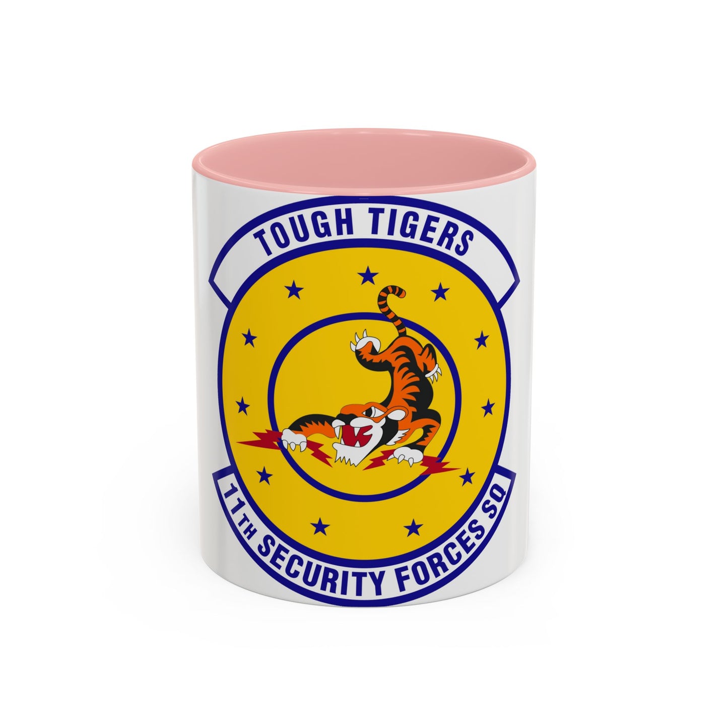 11 Security Forces Squadron USAF (U.S. Air Force) Accent Coffee Mug