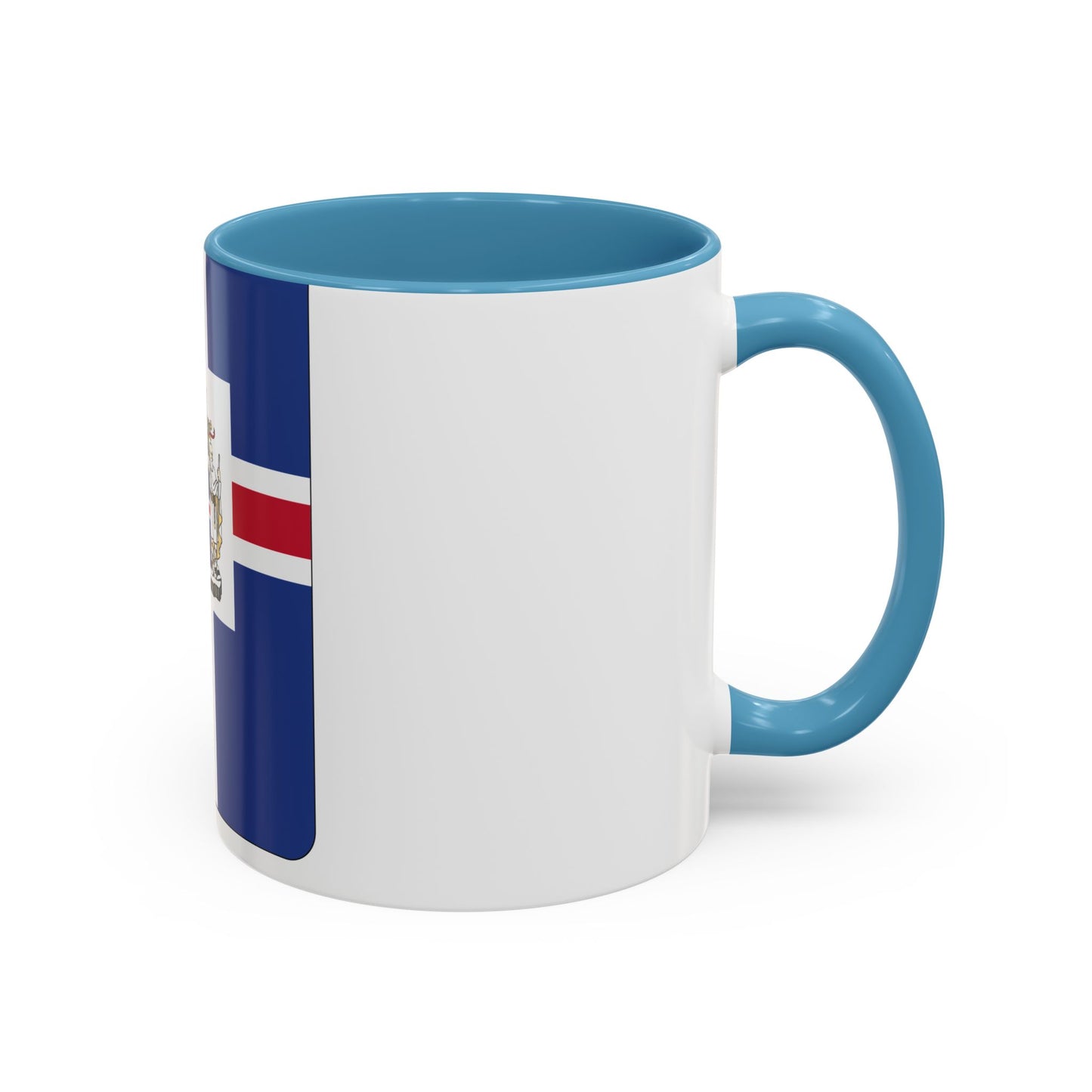 Coat of arms of the President of Iceland - Accent Coffee Mug