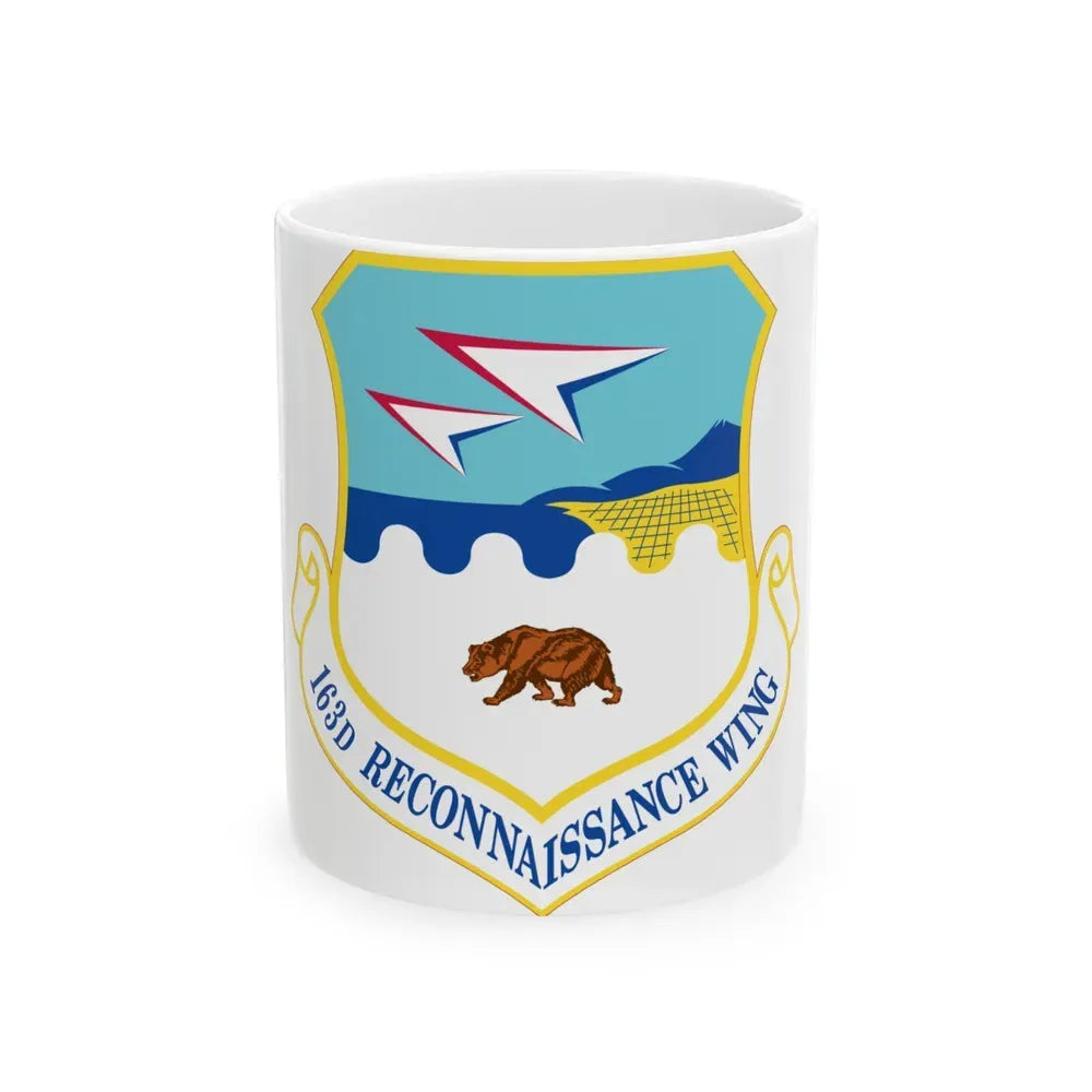 163d Attack Wing (U.S. Air Force) White Coffee Mug 11oz - Go Mug Yourself